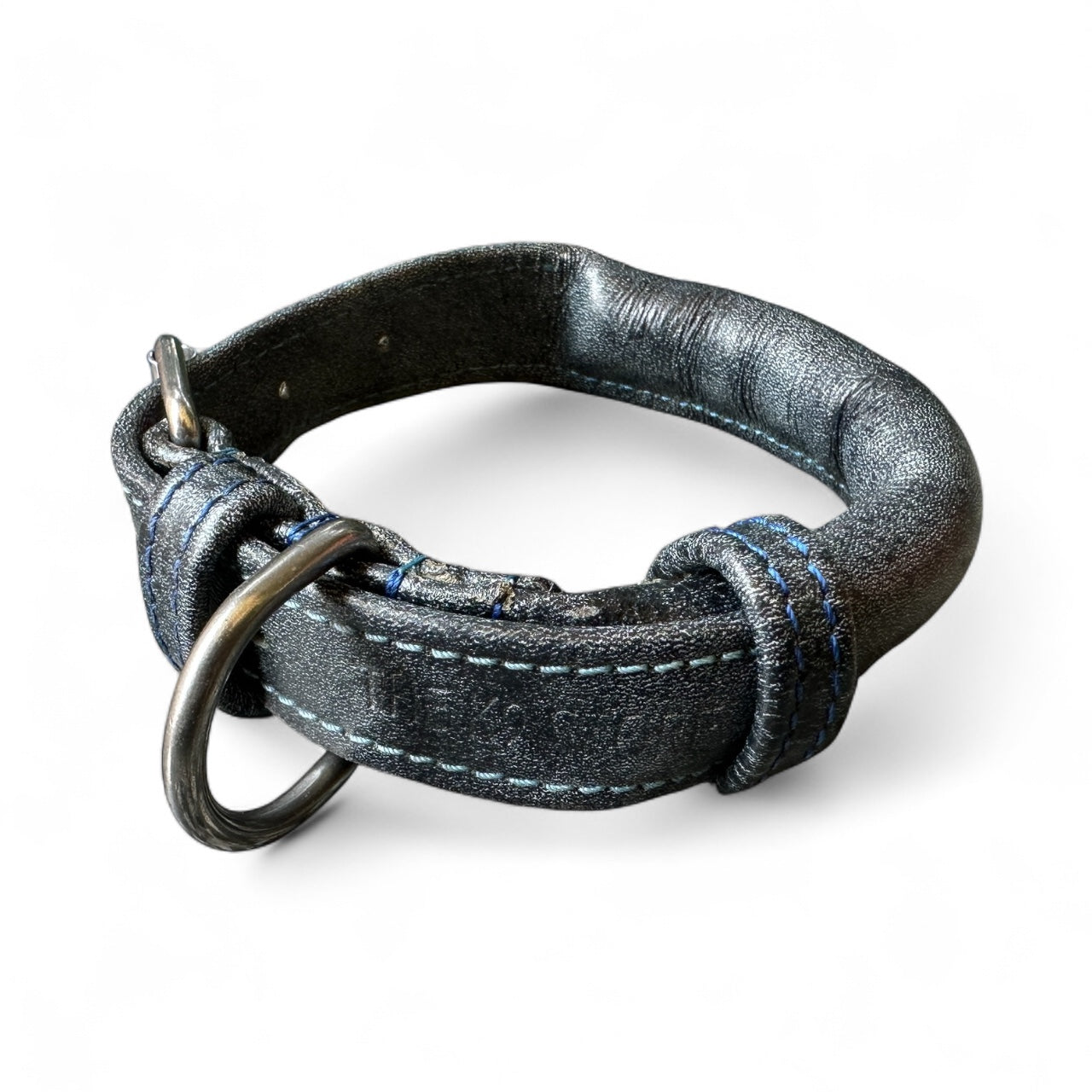 Handmade Rope Design Leather Dog Collar | Heavy Metal Support | Premium K9 Collar (India Only)