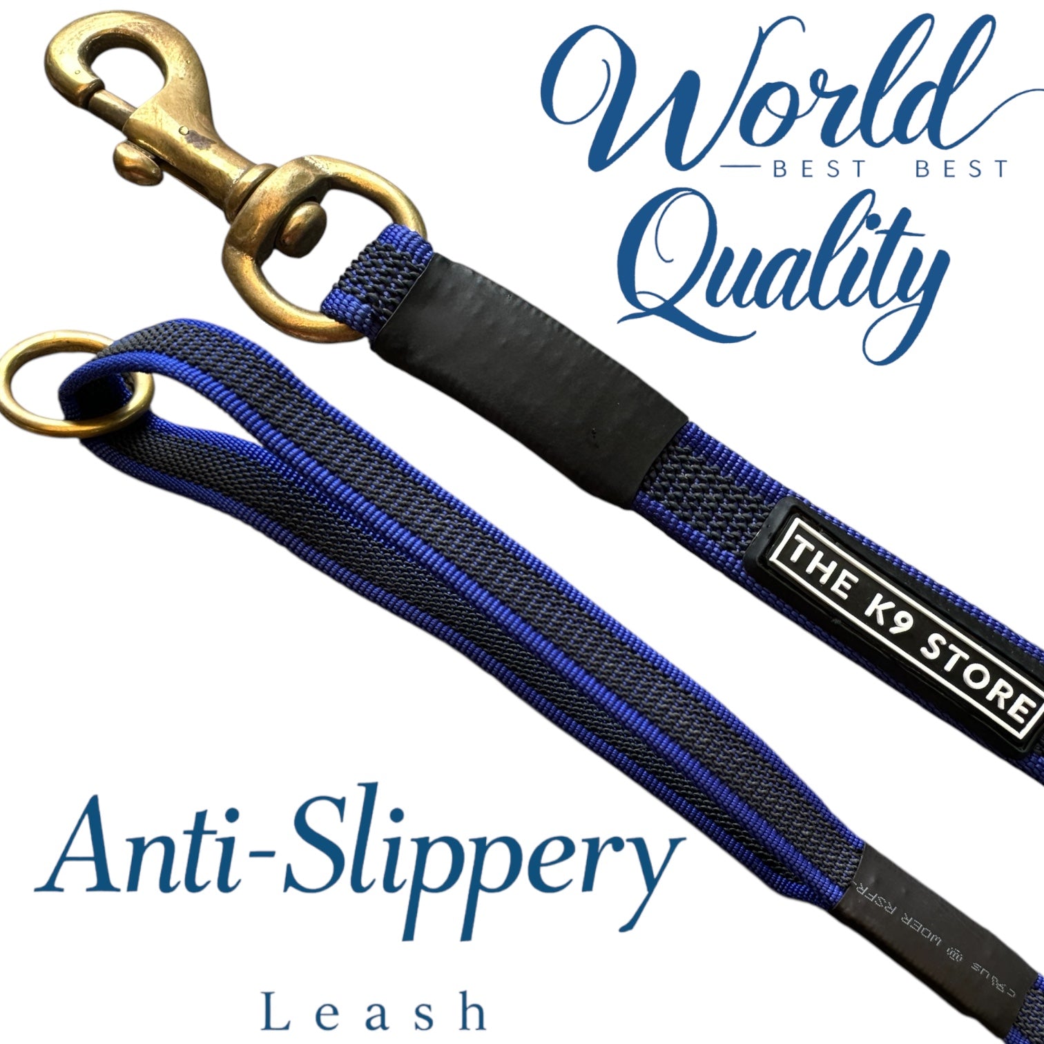The K9 Store Anti-Slippery Dog Training Leash, Belt for Dogs Walk - World Class Trainers Choice Dog Leash in 5, 10, 15 & 20 Feet Length- Long Leash for Dogs, Dog Leash in 5 Color