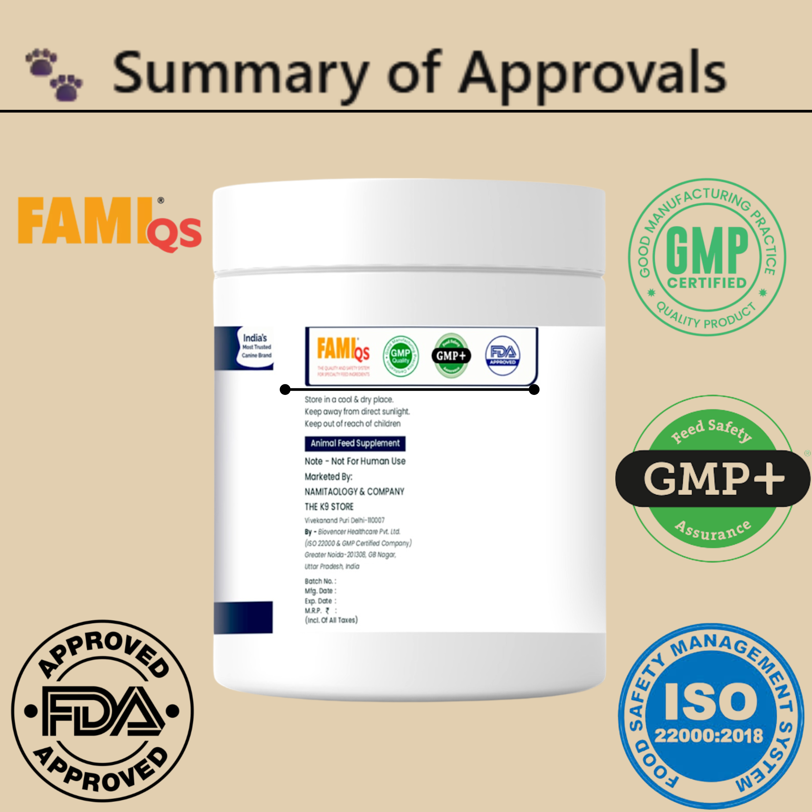 NutriTop+ All-In-One Veterinary Meal Topper for Dogs & Cats | High Protein, Fiber, Vitamins & Digestive Support - 100 G