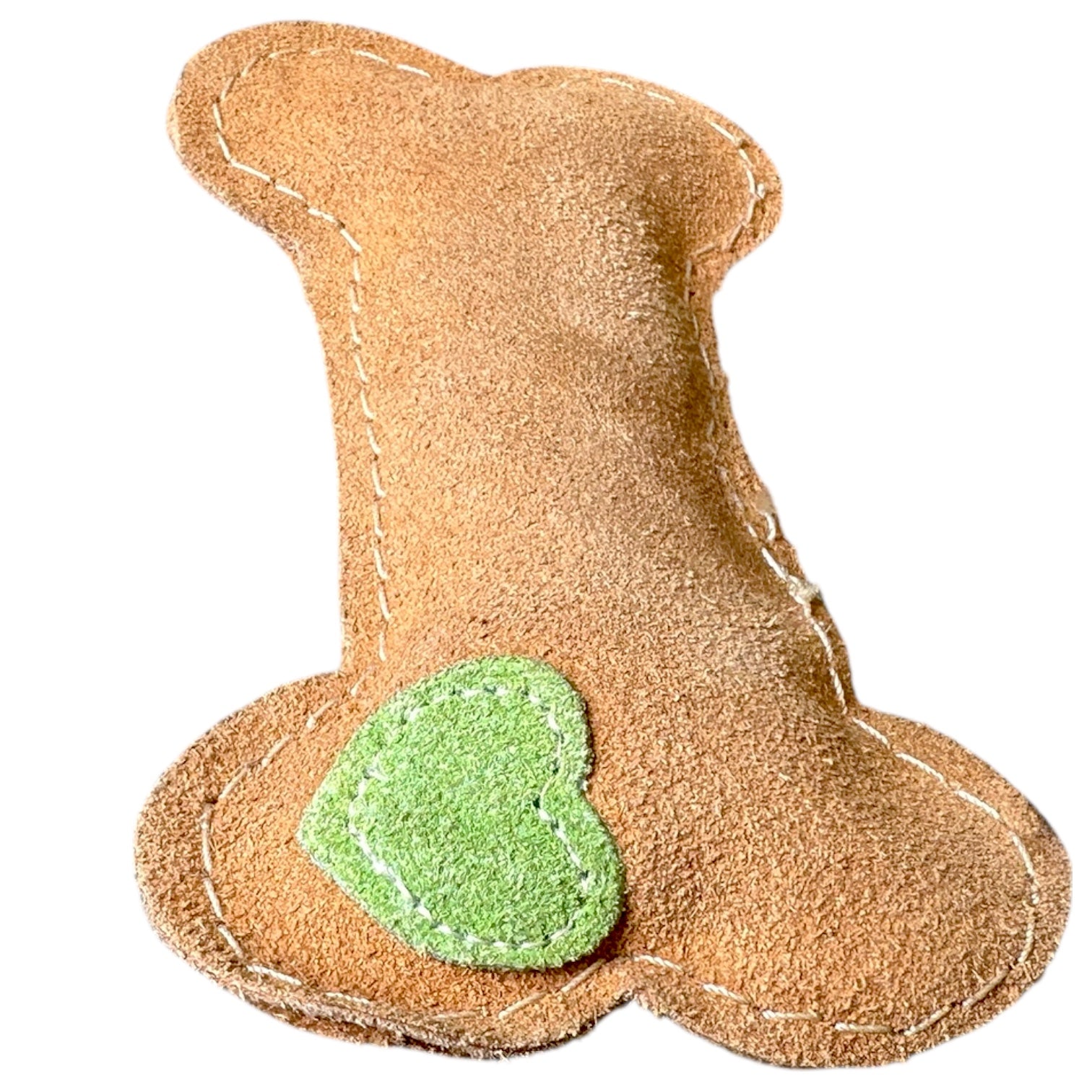 The K9 Store Leather Bone Shape Chewable Toy – Safe & Non-Toxic , Soft & Long-Lasting Dog Chew