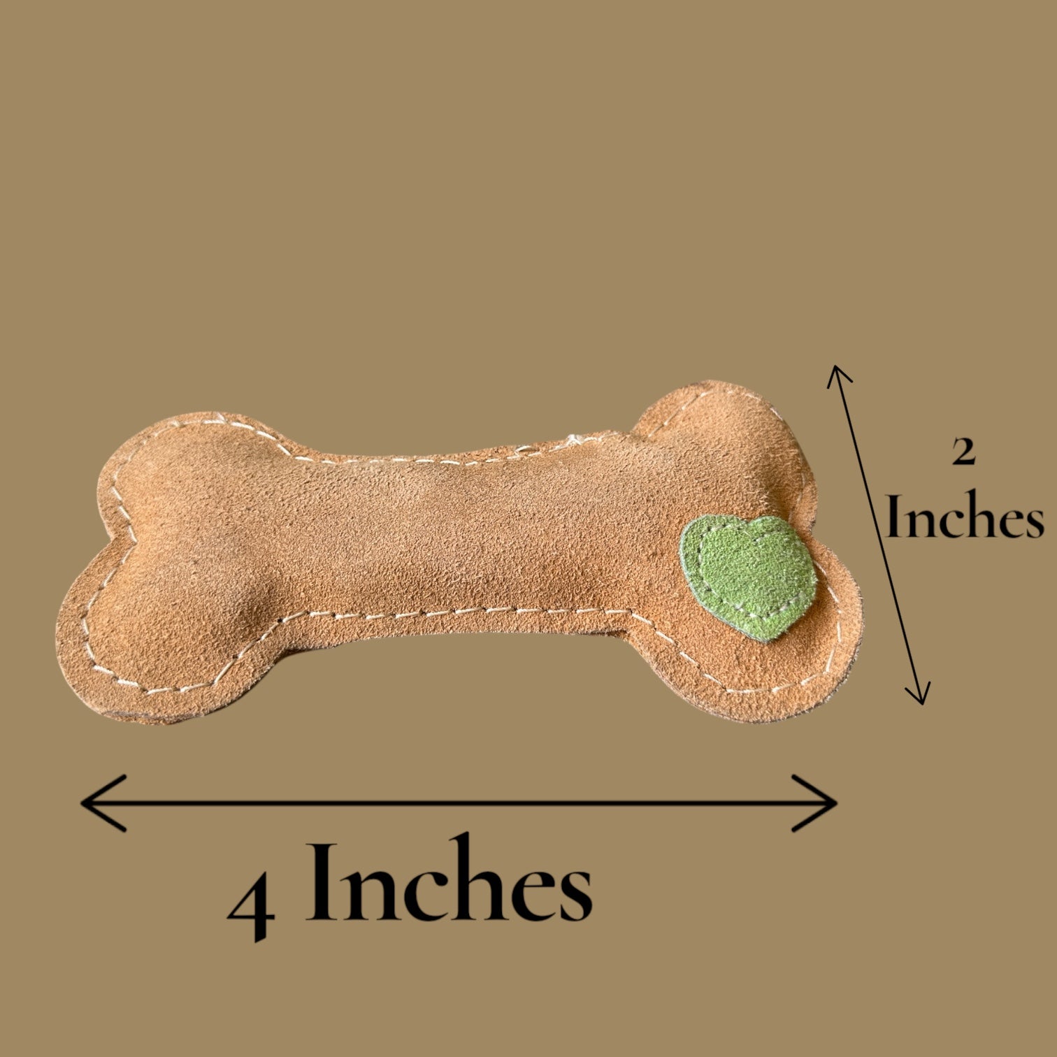 The K9 Store Leather Bone Shape Chewable Toy – Safe & Non-Toxic , Soft & Long-Lasting Dog Chew