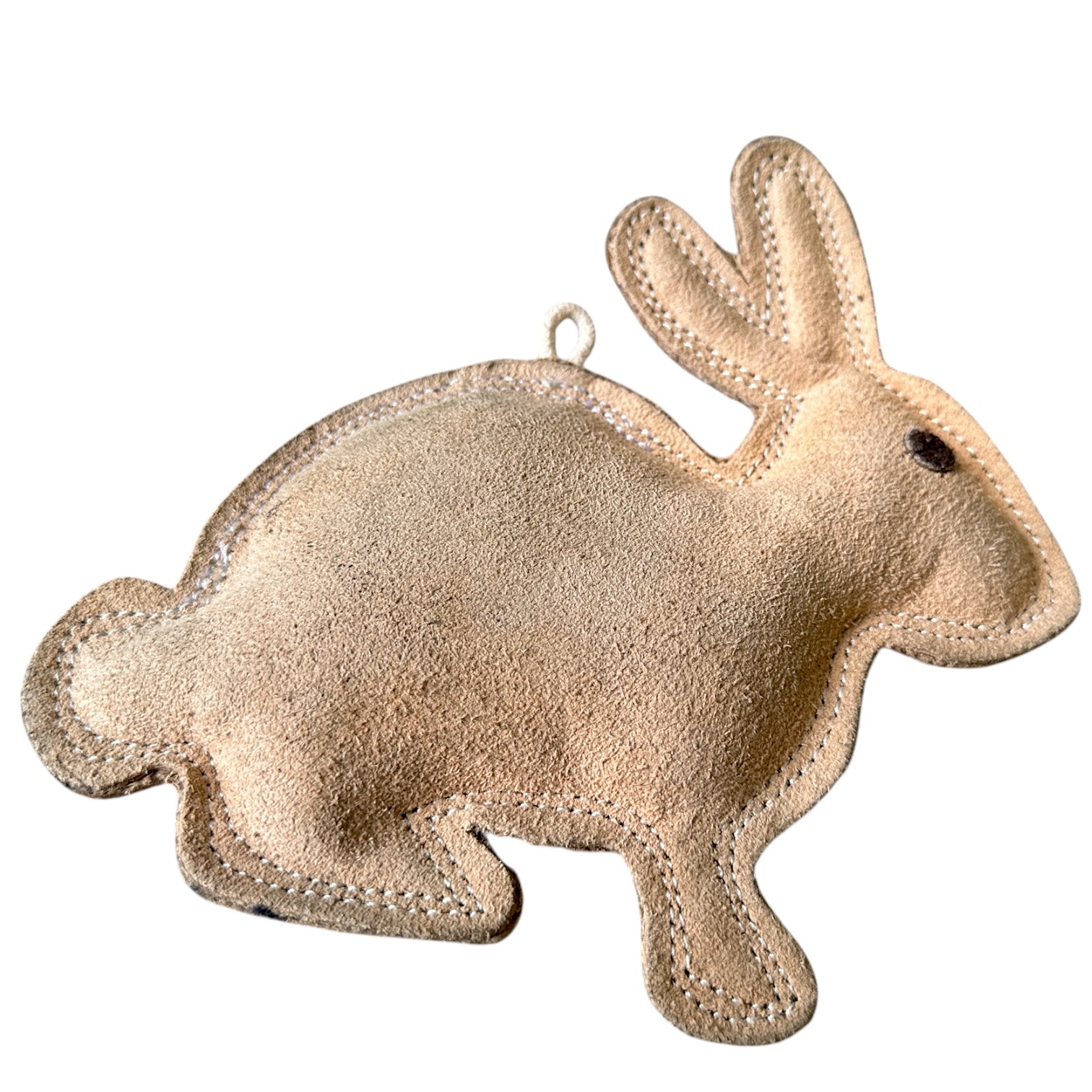 The K9 Store Leather Rabbit Dog Toy – Safe Eco-Friendly & Harmless Chew Option Non-Toxic For All Dog Breeds