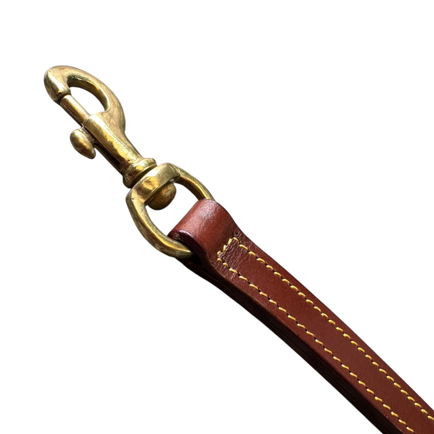 The K9 Store Dual Dog Leather Leash Connector – Adjustable Double Coupler for Walking Two Dogs | Durable Connector for Collars & Harnesses