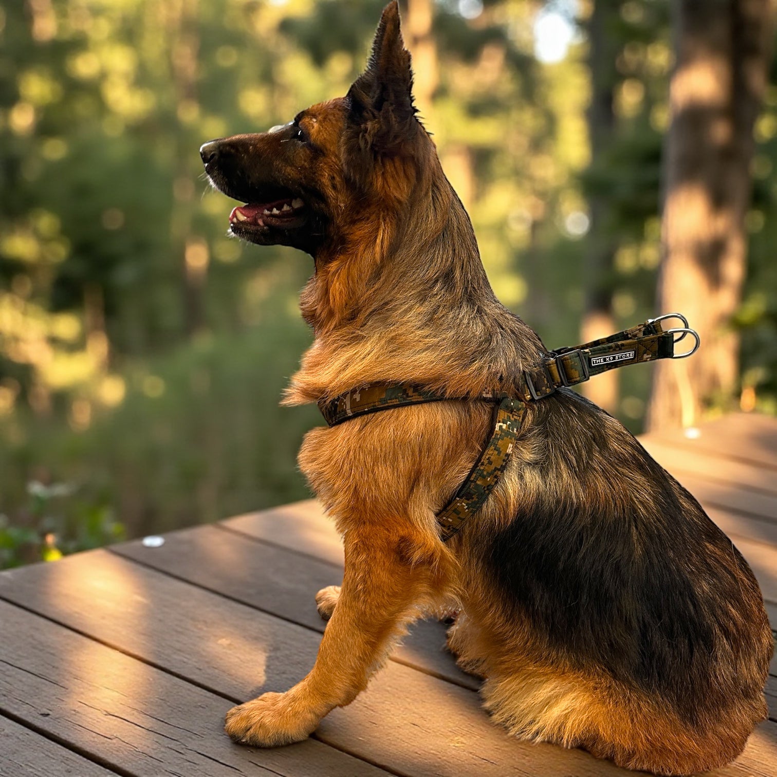 The K9 Store Camo Dog Harness & Leash Set (No-Pull, Heavy Duty) – Small / Medium / Large / XL