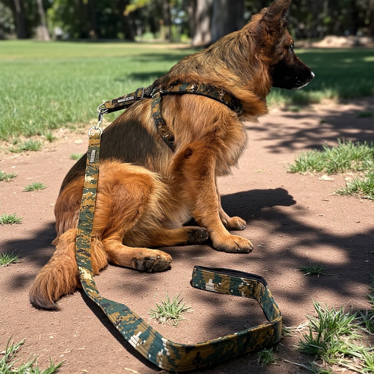 The K9 Store Camo Dog Harness & Leash Set (No-Pull, Heavy Duty) – Small / Medium / Large / XL