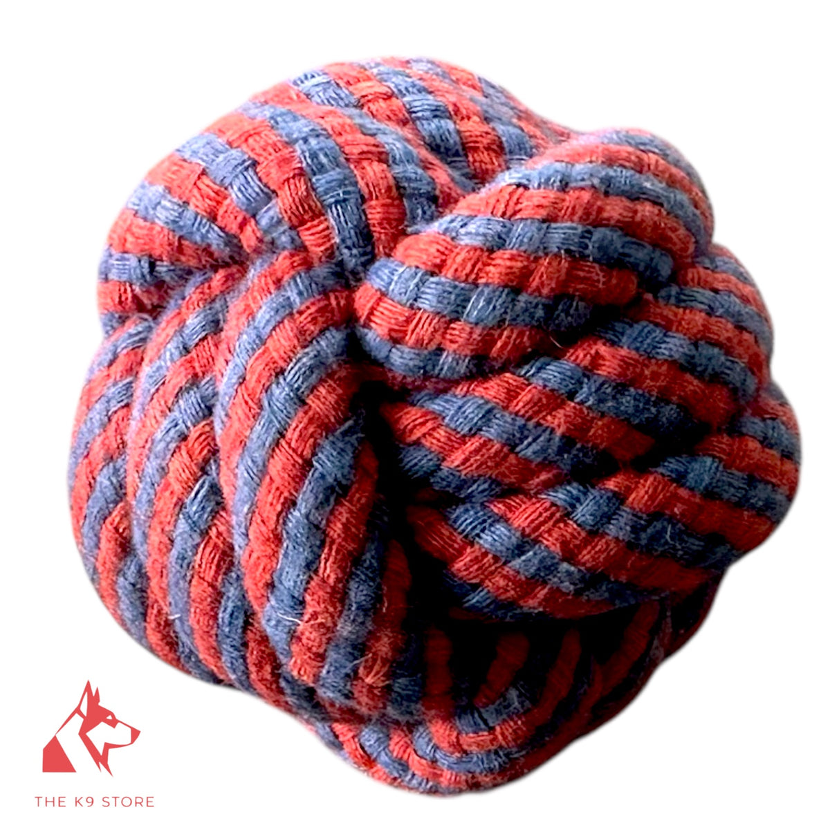 100% Pure Cotton Handloom Dog Toy - Eco-Friendly, Durable, Chemical-Free, Natural Fiber, Perfect for Tough Chewers