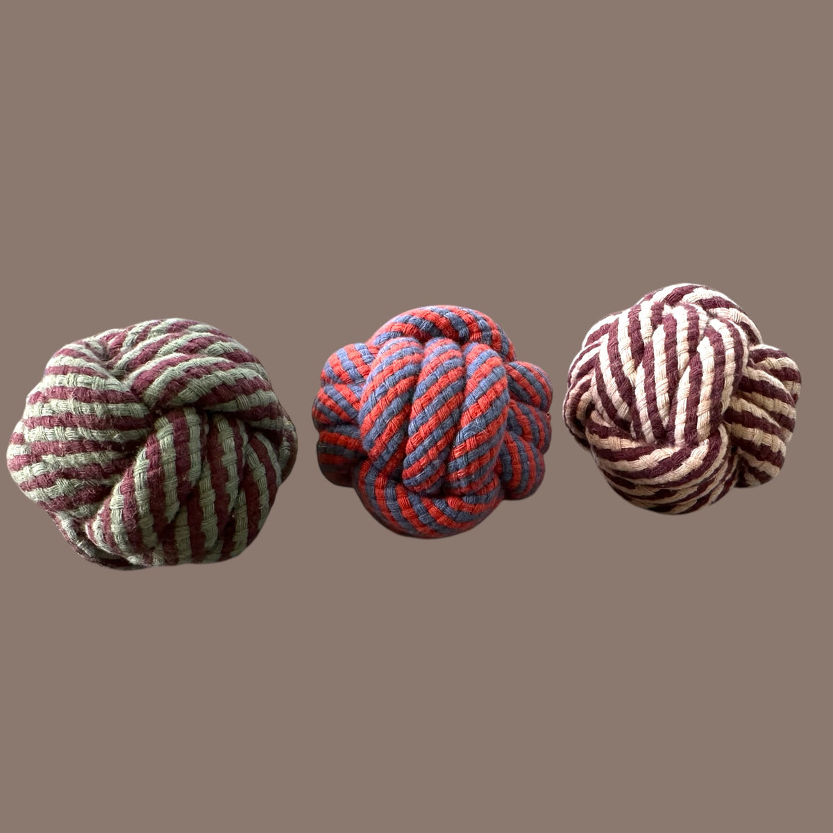 100% Pure Cotton Handloom Dog Toy - Eco-Friendly, Durable, Chemical-Free, Natural Fiber, Perfect for Tough Chewers