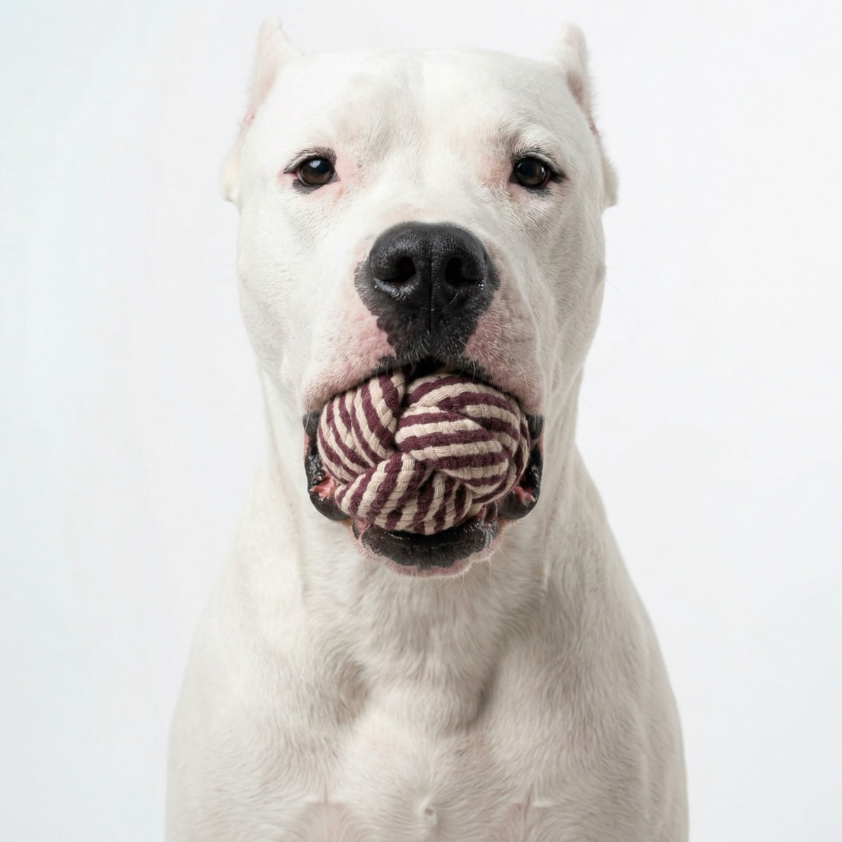 100% Pure Cotton Handloom Dog Toy - Eco-Friendly, Durable, Chemical-Free, Natural Fiber, Perfect for Tough Chewers
