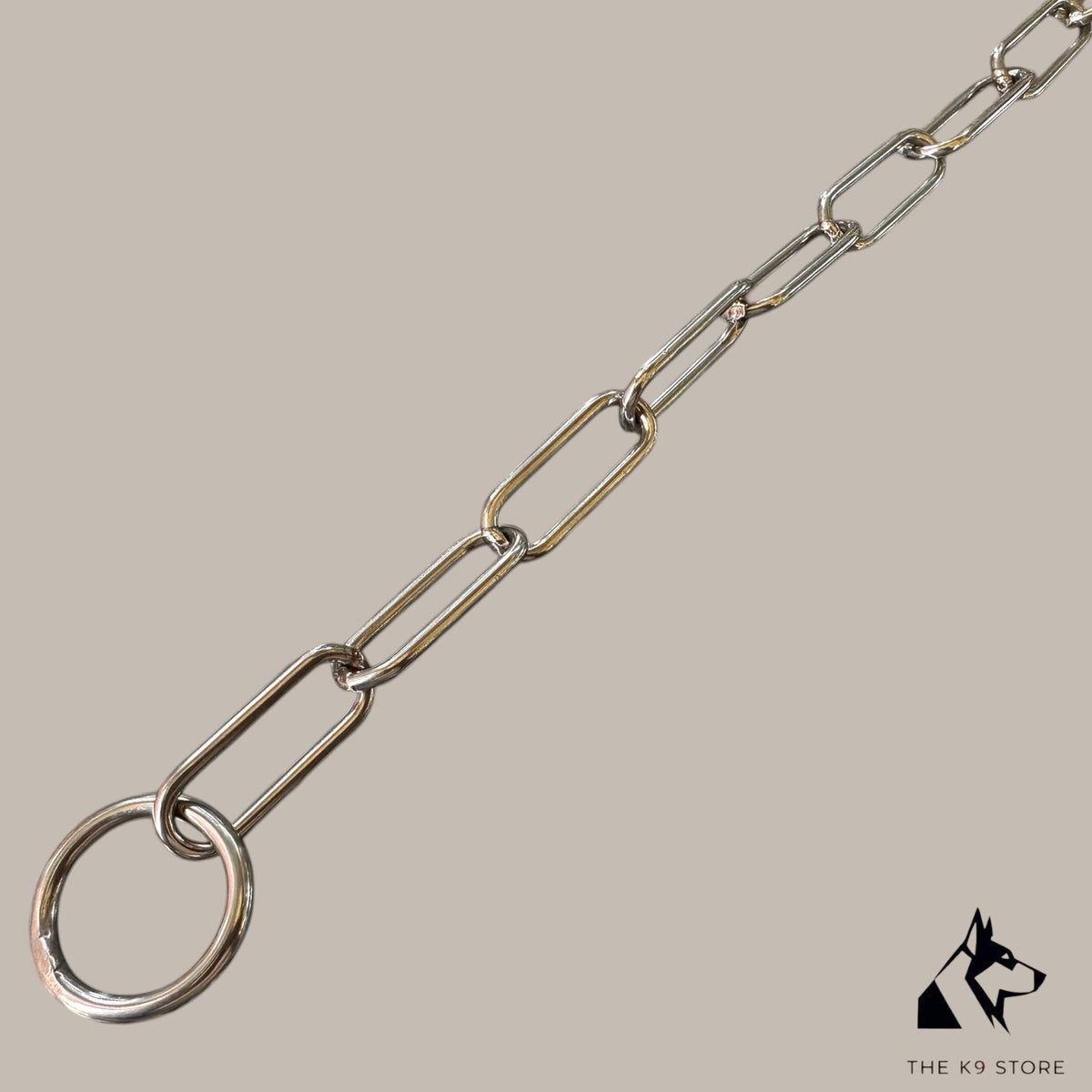 K9 Stores 22 Inch Stainless Steel Dog Choke Chain Collar – Heavy Duty Training Slip Chain for Large & Medium Dogs (22 Inch, Rust-Resistant, Strong & Durable)