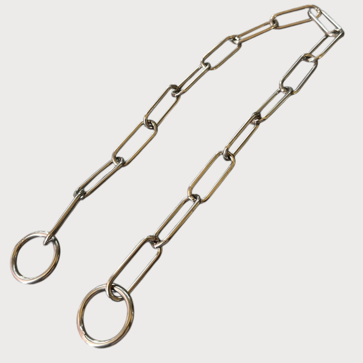 K9 Stores 22 Inch Stainless Steel Dog Choke Chain Collar – Heavy Duty Training Slip Chain for Large & Medium Dogs (22 Inch, Rust-Resistant, Strong & Durable)