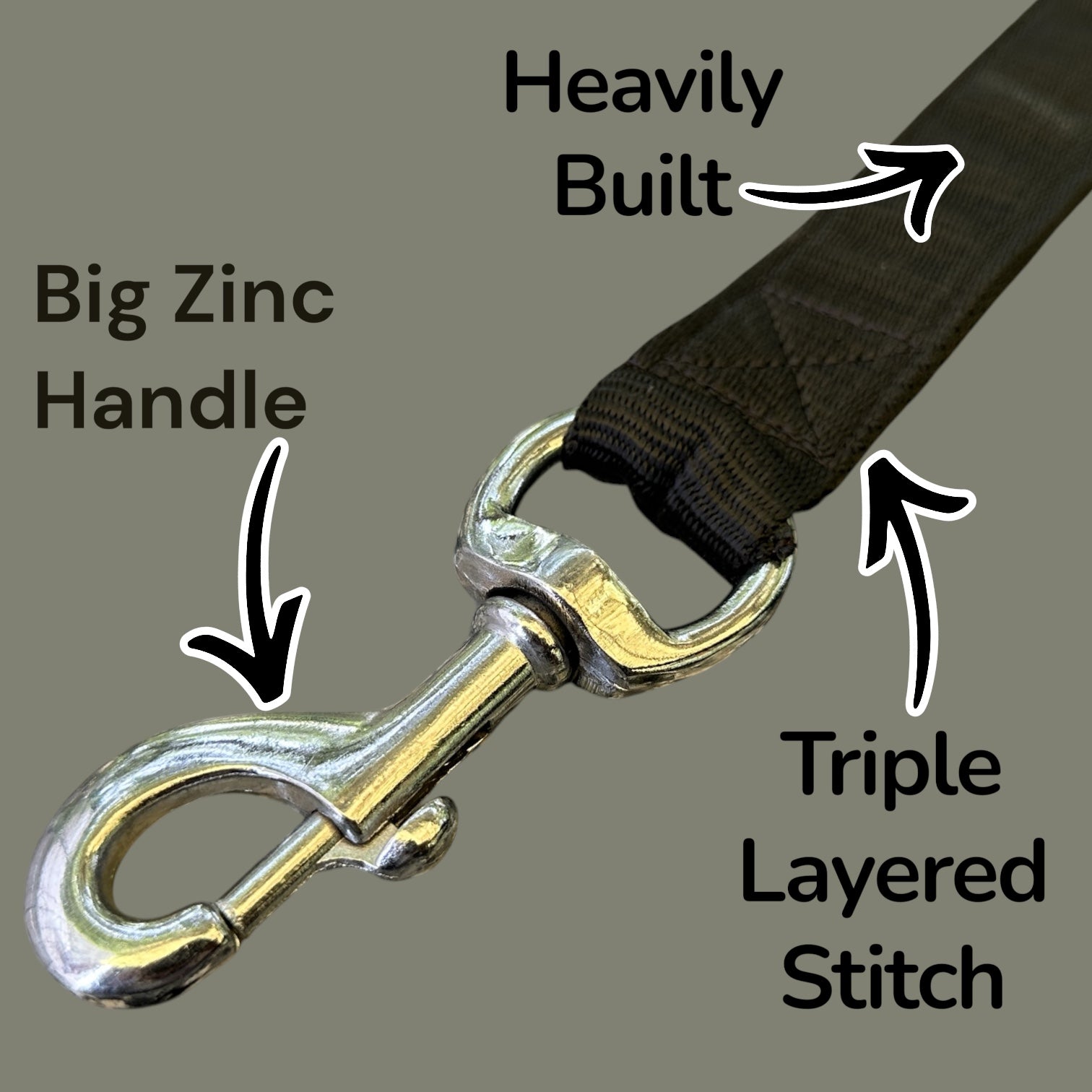 All-Weather Proof Dog Collar & Leash Combo Set | Padded PP Collar | 56 Inch Cushioned Leash | Fits 18-26 Inch Neck | Black