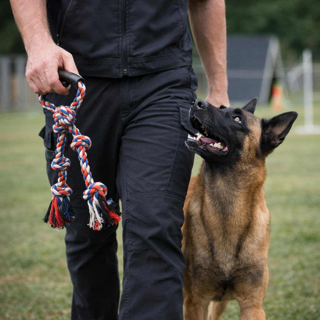 Handloom Handmade Cotton Dog & Cat Toy – 100% Pure Cotton, Ideal for Training, 15 Inches, Safe, Durable, and Chemical-Free