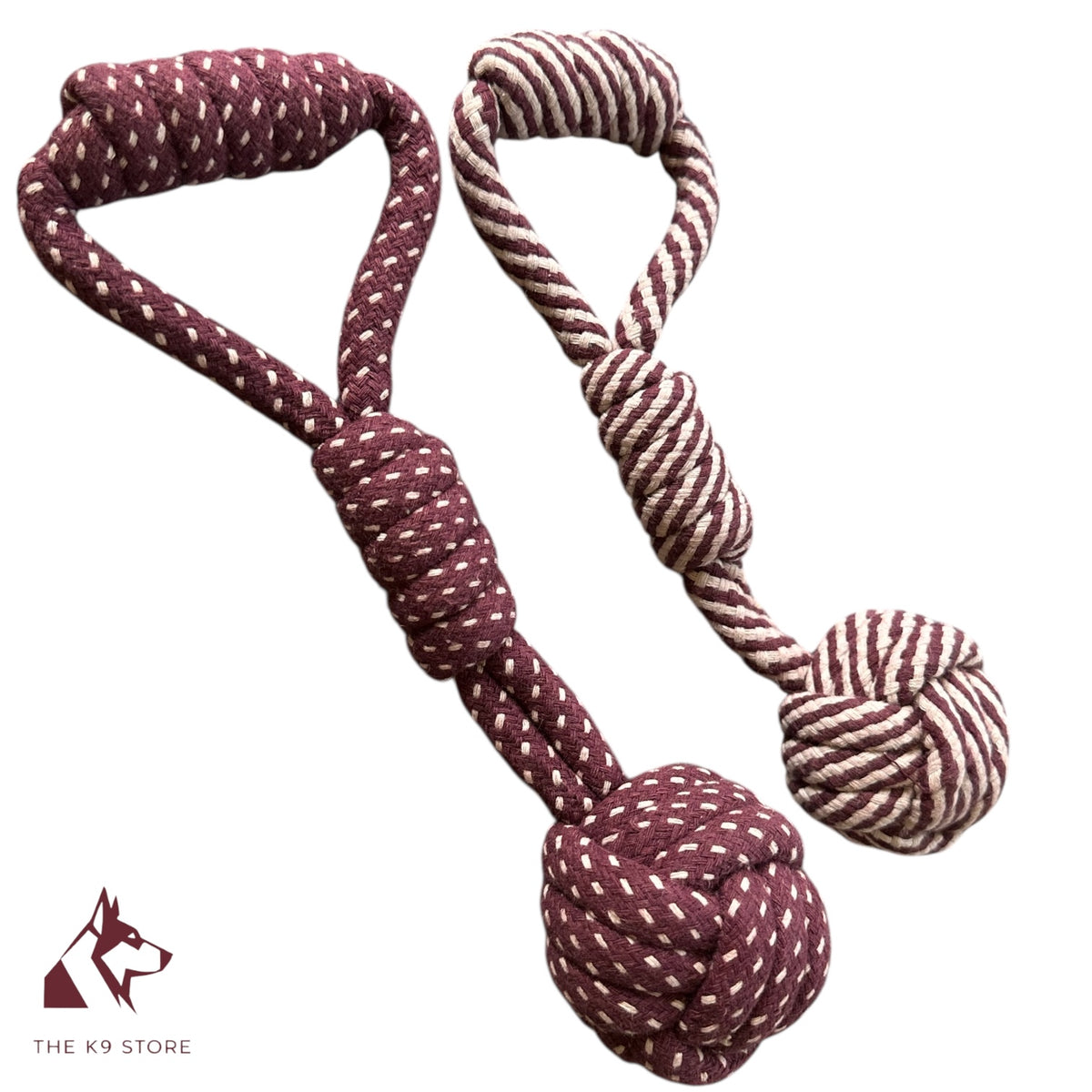 Handloom Handmade 100% Cotton Dog & Cat Toy – Ideal for Training, 11 Inches, Durable, Chemical-Free, Perfect for Tug and Play