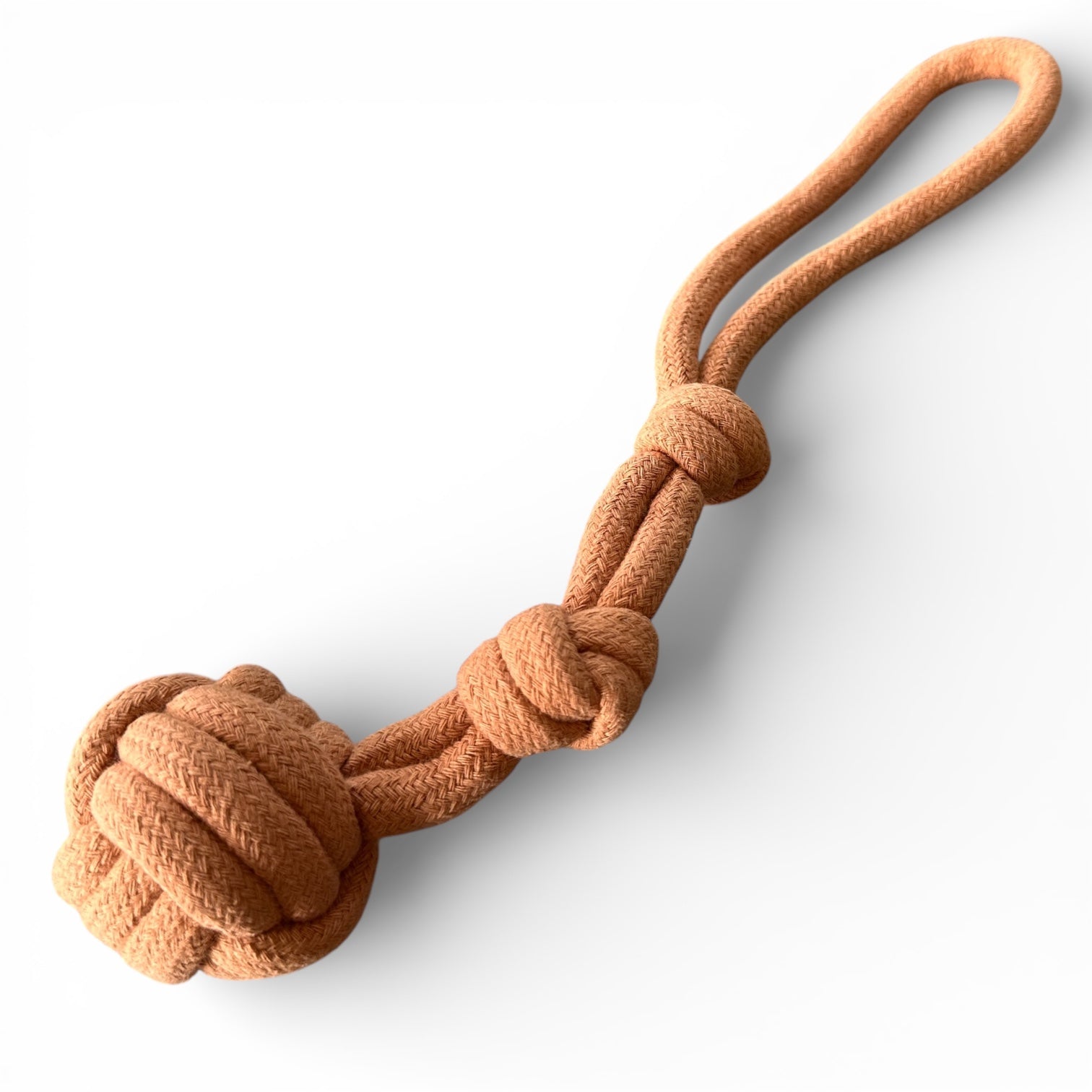 Handloom Handmade Cotton Dog & Cat Toy – 100% Pure Cotton, Safe, Durable, 15 Inches, Perfect for Tug and Teething