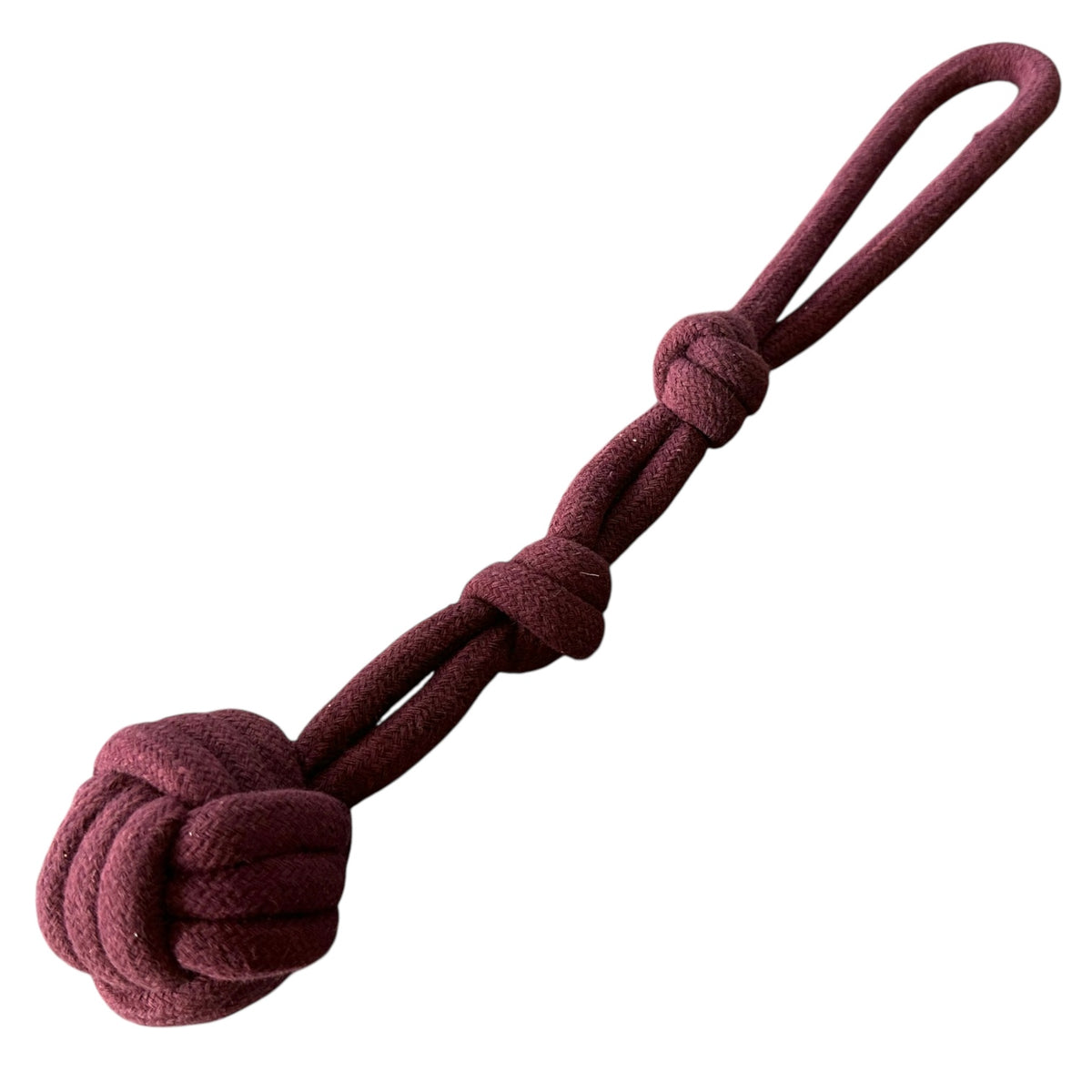 Handloom Handmade Cotton Dog & Cat Toy – 100% Pure Cotton, Safe, Durable, 15 Inches, Perfect for Tug and Teething