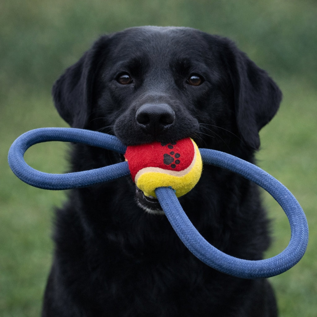 100% Pure Cotton Handloom Dog Toy - Handmade, Durable, Eco-Friendly, 12 Inches Long, Ethical Artisan Craft