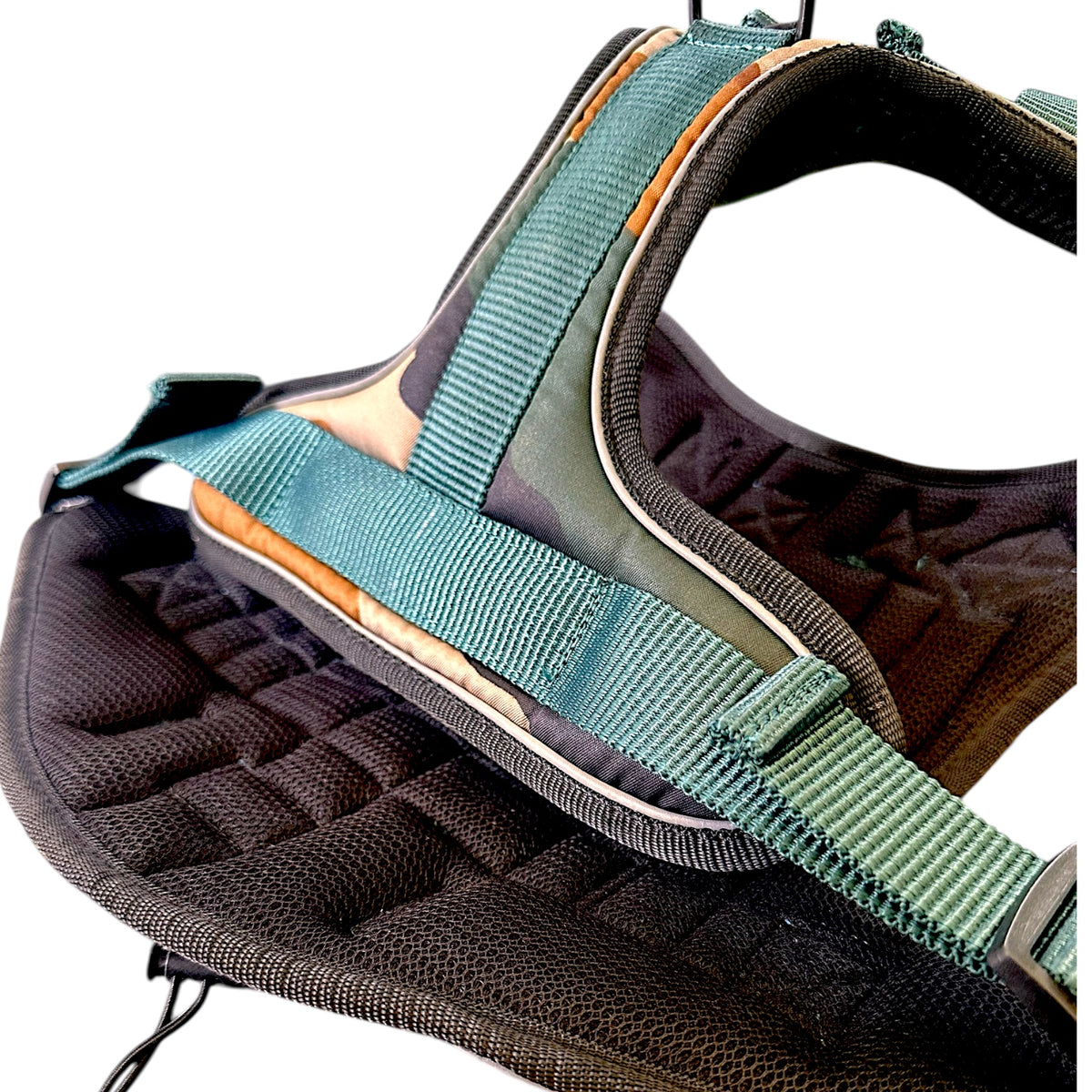 Tactical Dog Harness No Pull Adjustable Heavy Duty K9 Vest with Handle & Reflective Straps for Medium Large Dogs (S, M, L, XL)
