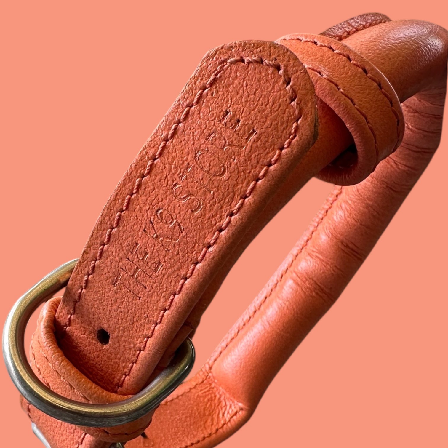 Handmade Rope Design Leather Dog Collar | Heavy Metal Support | Premium K9 Collar (India Only)