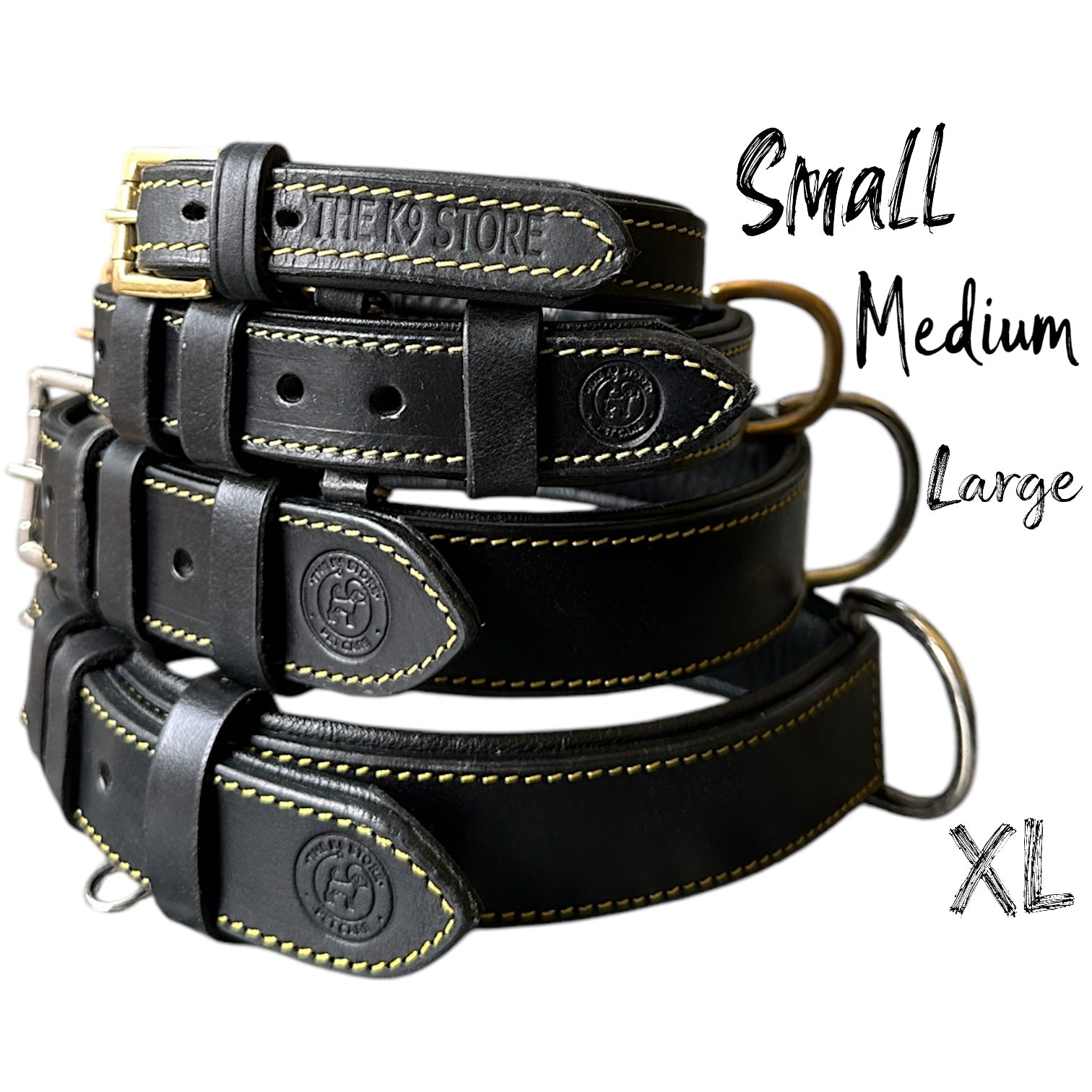 the k9 dog collar black