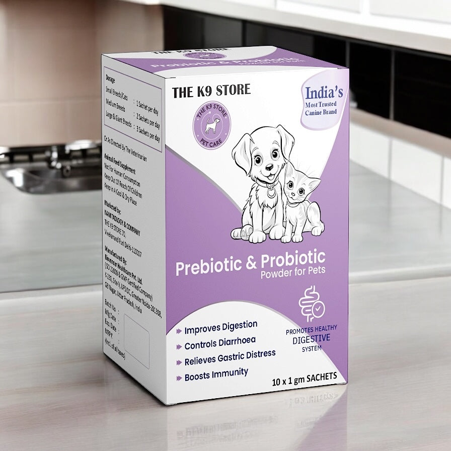 The K9 Store Prebiotics & Probiotics for Dogs & Cats - Gut Health Supplement