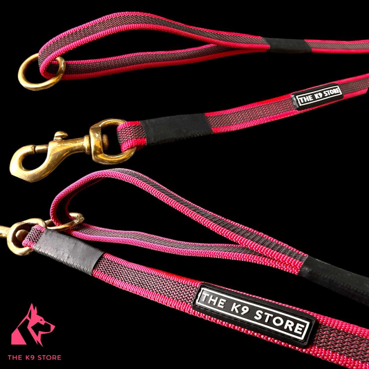 The K9 Store Anti-Slippery Dog Training Leash, Belt for Dogs Walk - World Class Trainers Choice Dog Leash in 5, 10, 15 & 20 Feet Length- Long Leash for Dogs, Dog Leash in 5 Color