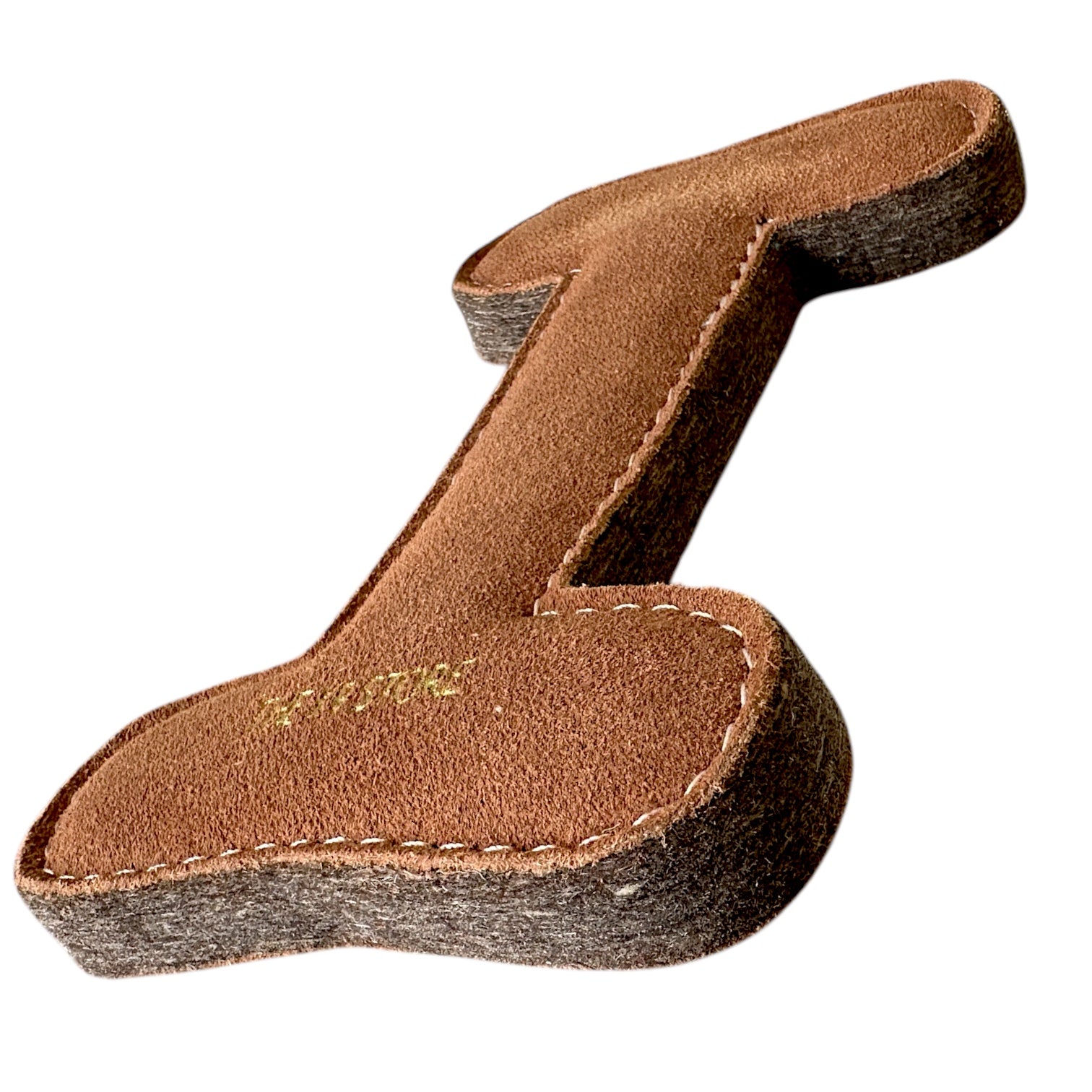 TUFF TOYS by THE K9 STORE, Heavy Duty Chew Toys for Dogs, Natural Leather and Wool, Dental Chew with Cotton Rope, Multiple Shapes and Sizes