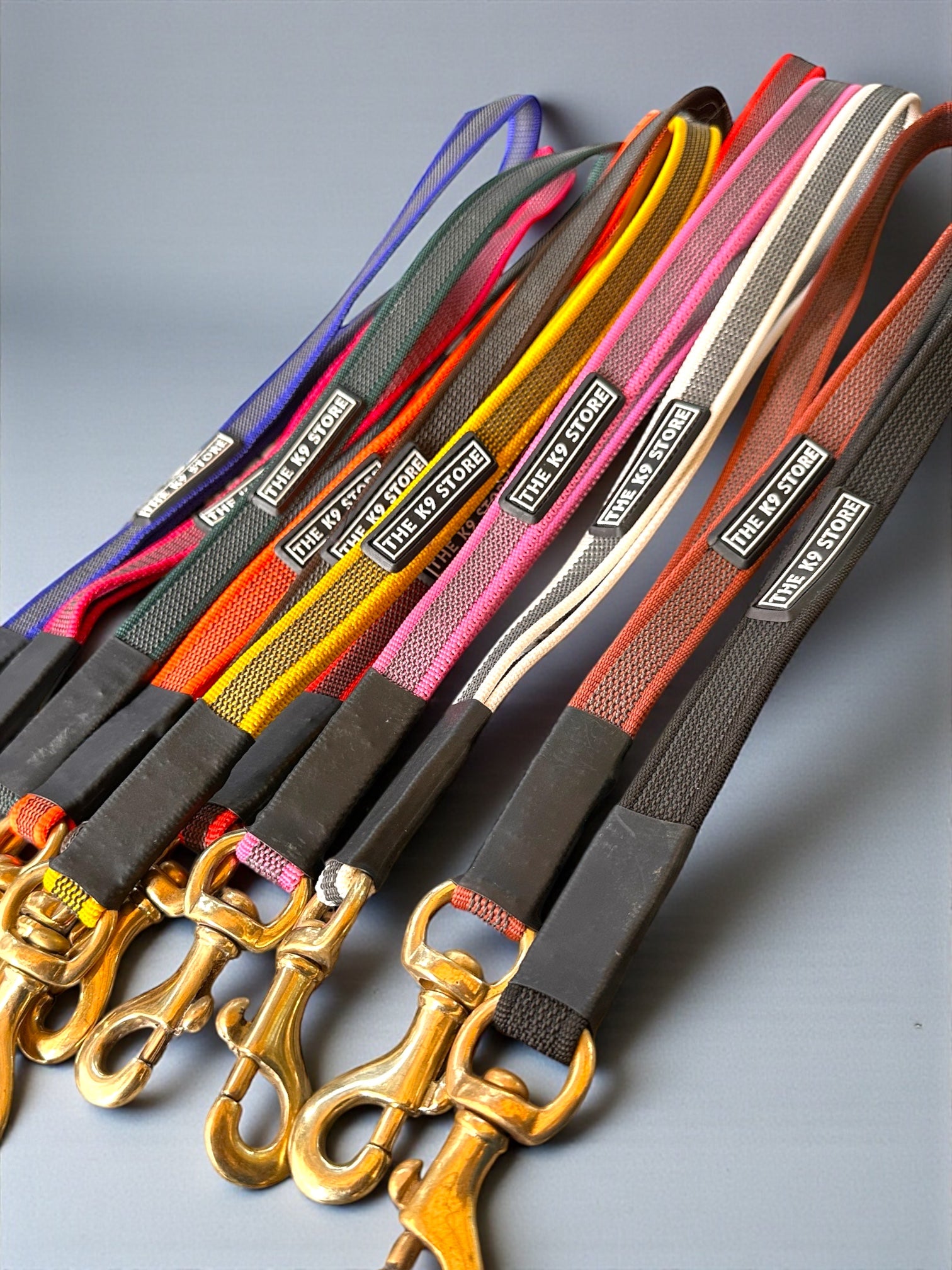 17-Inch Short Handle Dog Leash with Anti-Slip Grip | Professional K9 Training & Dog Sport Control Leash – The K9 Store