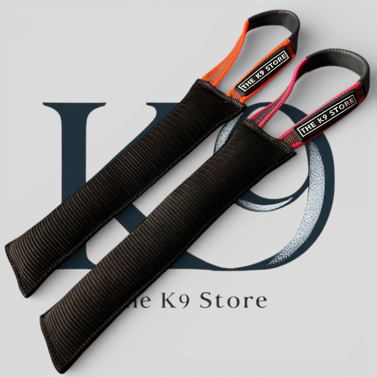 The K9 Store Heavy Duty Dog Tug Toy with Anti-Slip Handle | Durable PP Training & Interactive Tug Toy | Multiple Pack Options