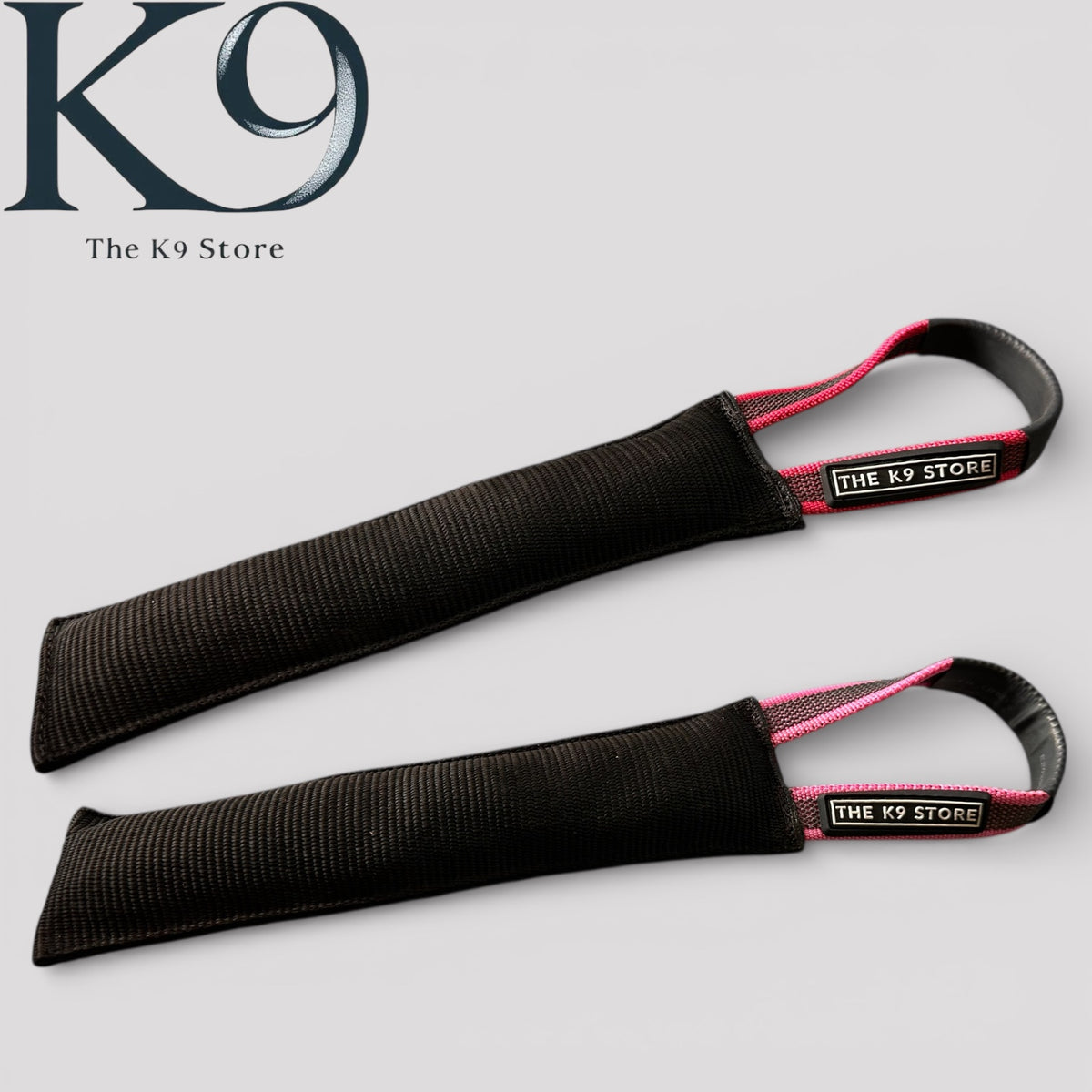 The K9 Store Heavy Duty Dog Tug Toy with Anti-Slip Handle | Durable PP Training & Interactive Tug Toy | Multiple Pack Options