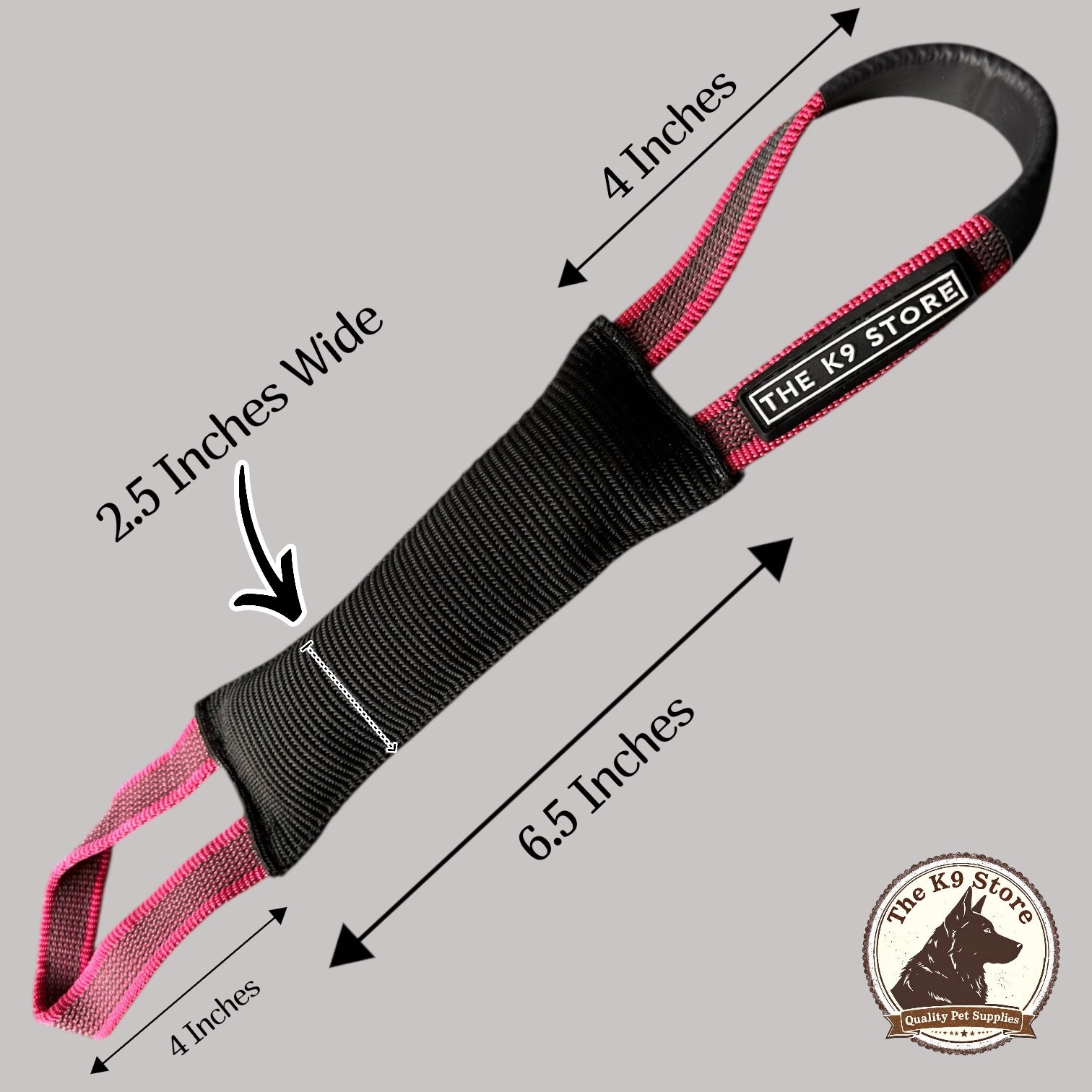 Professional Dog Tug Toy with Dual Anti-Slip Handles | Bite Training Tug for K9 Sports, Obedience & Working Dogs – The K9 Store