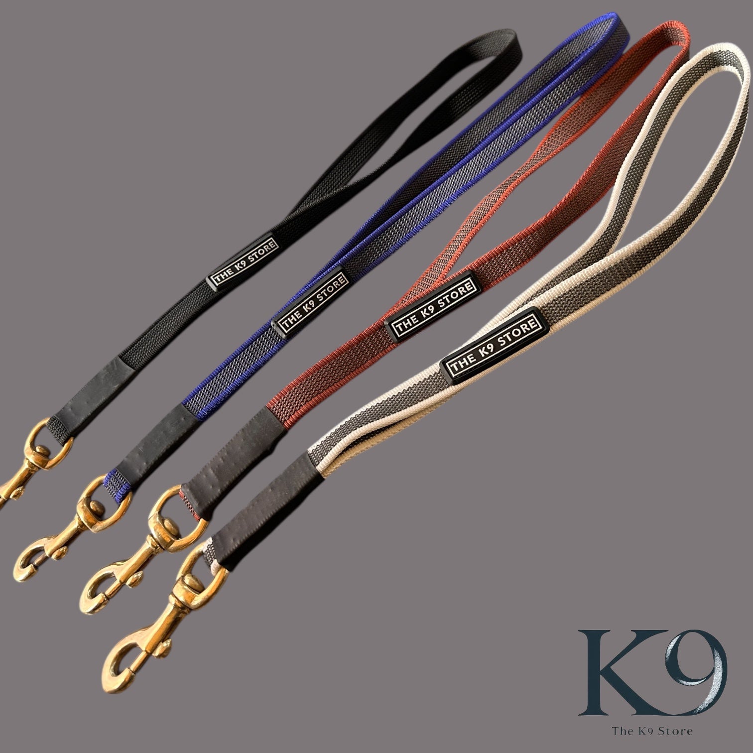 17-Inch Short Handle Dog Leash with Anti-Slip Grip | Professional K9 Training & Dog Sport Control Leash – The K9 Store