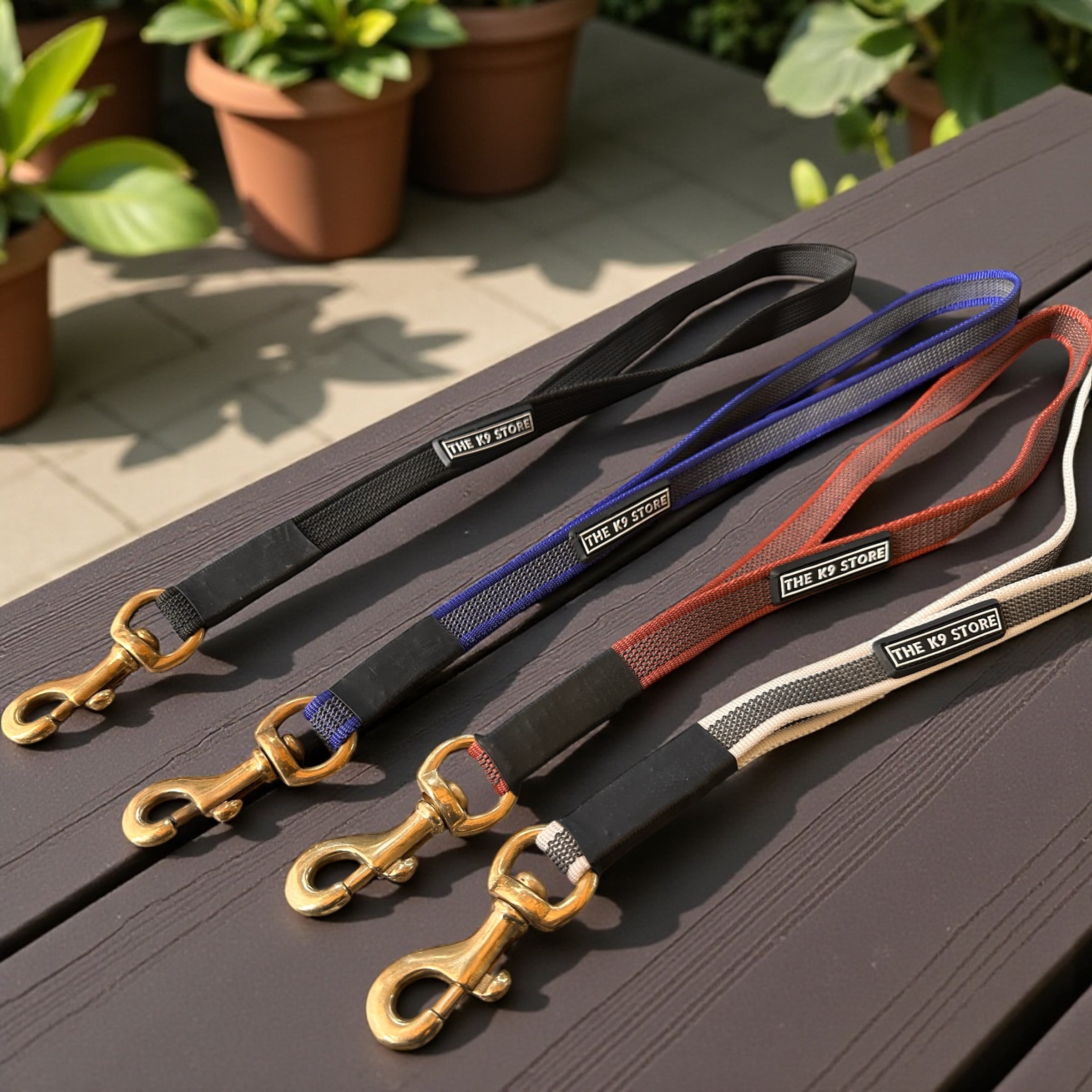 17-Inch Short Handle Dog Leash with Anti-Slip Grip | Professional K9 Training & Dog Sport Control Leash – The K9 Store