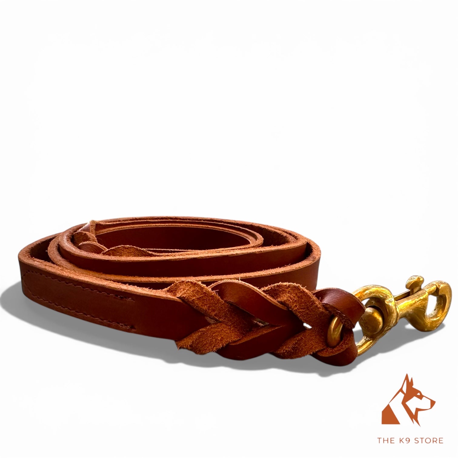 Premium Heavy-Duty Leather Dog Leash – 0.75” Wide, 4.7+ MM Thick | 5 Ft Strong Grip Leash for Large & Powerful Dogs up to 100 KG | Chocolate Brown