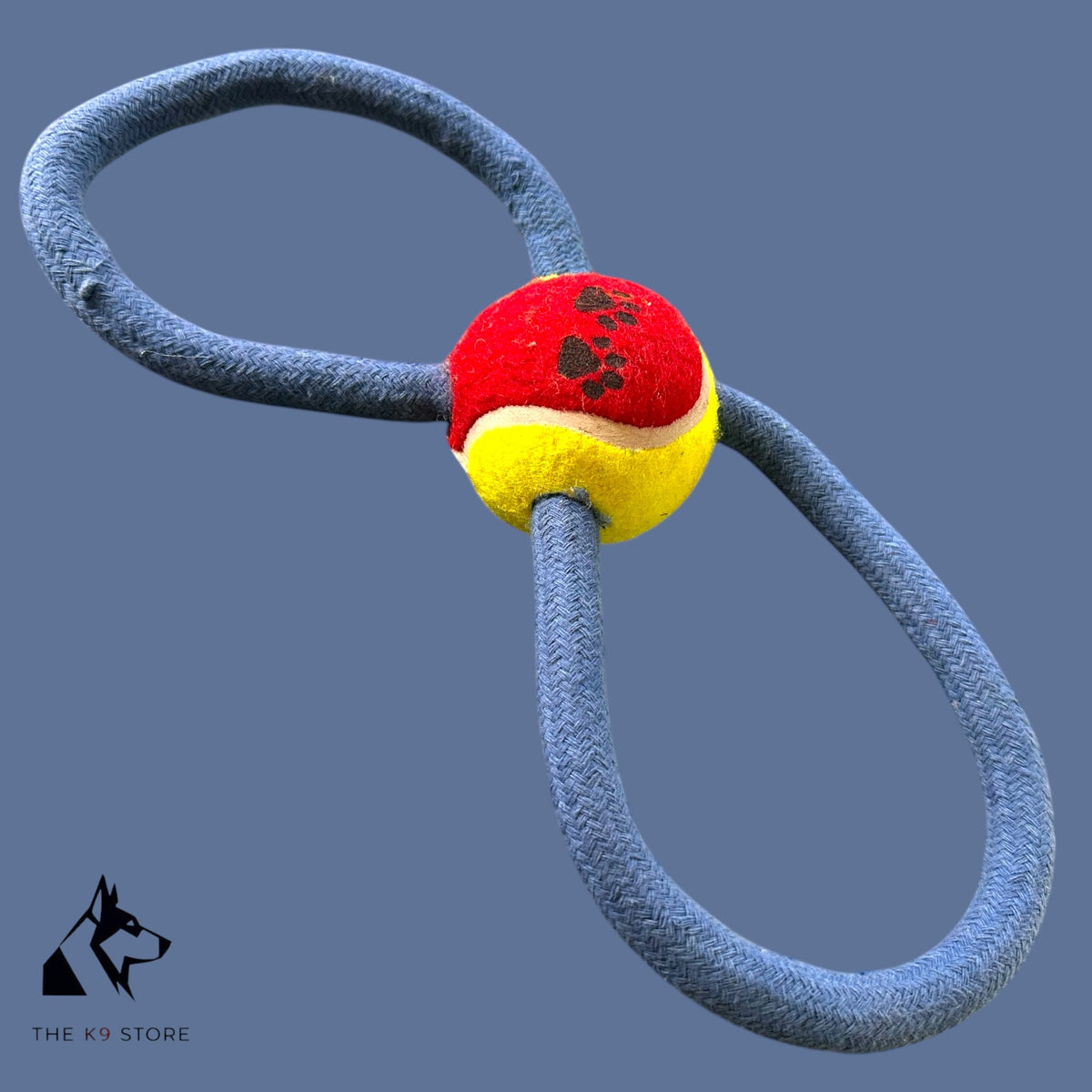 100% Pure Cotton Handloom Dog Toy - Handmade, Durable, Eco-Friendly, 12 Inches Long, Ethical Artisan Craft