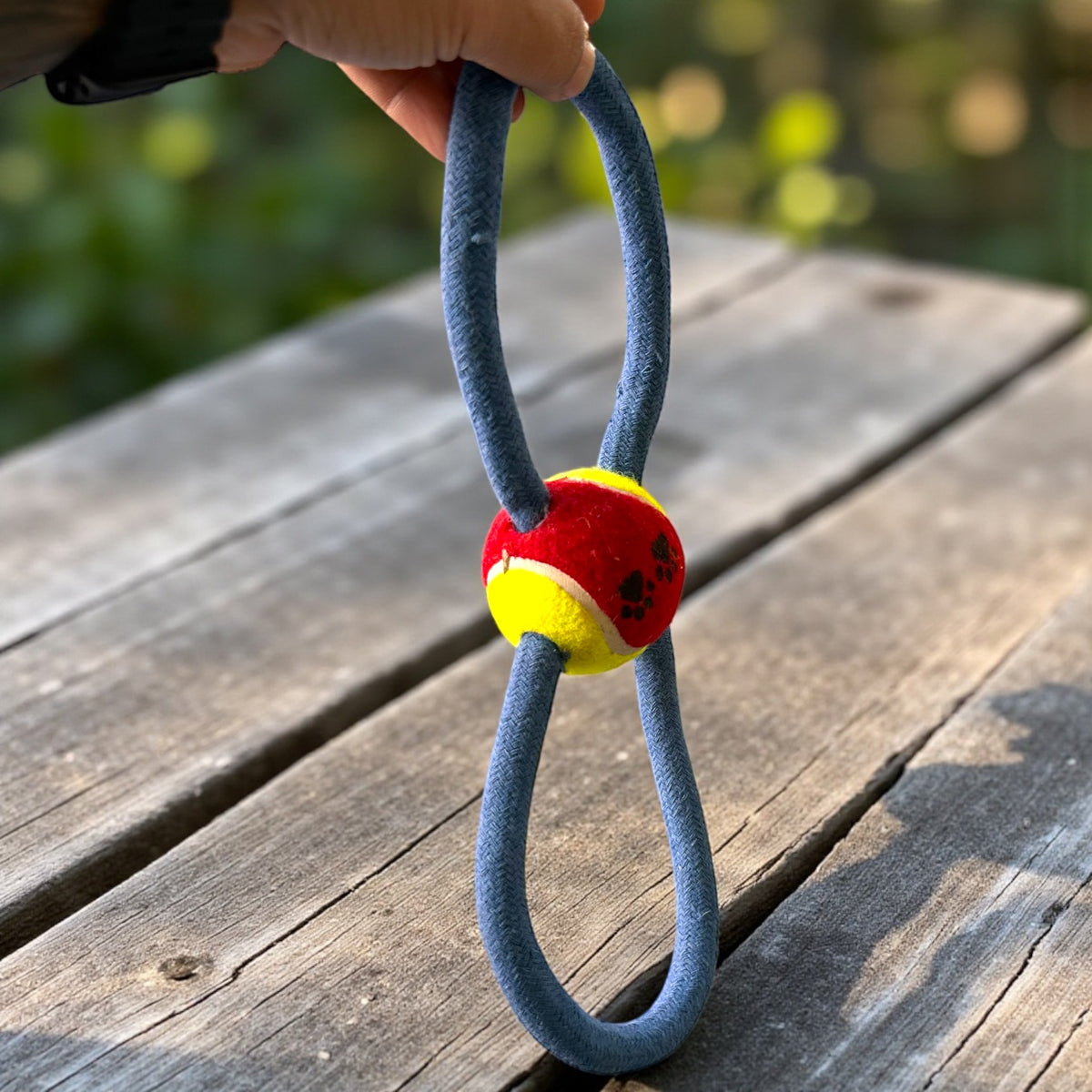 100% Pure Cotton Handloom Dog Toy - Handmade, Durable, Eco-Friendly, 12 Inches Long, Ethical Artisan Craft