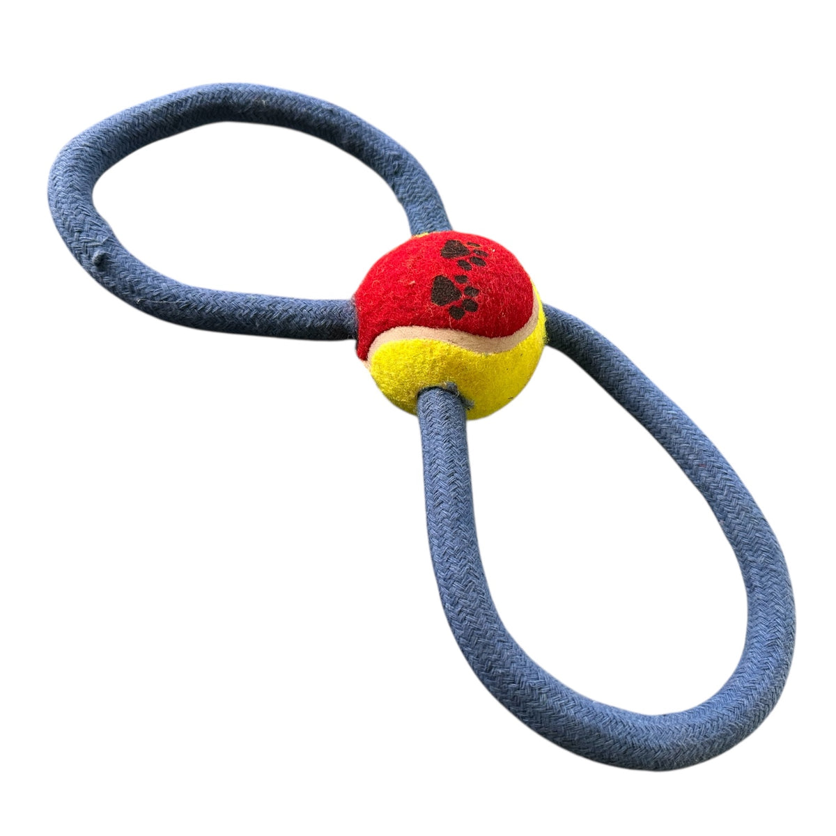 100% Pure Cotton Handloom Dog Toy - Handmade, Durable, Eco-Friendly, 12 Inches Long, Ethical Artisan Craft