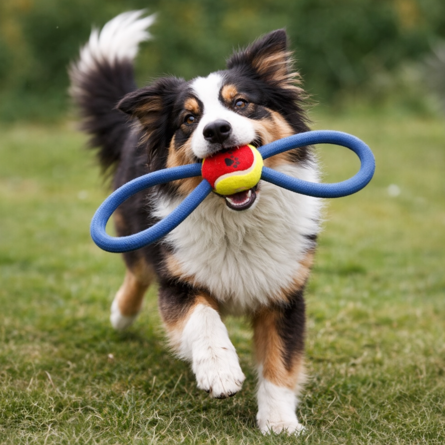 100% Pure Cotton Handloom Dog Toy - Handmade, Durable, Eco-Friendly, 12 Inches Long, Ethical Artisan Craft