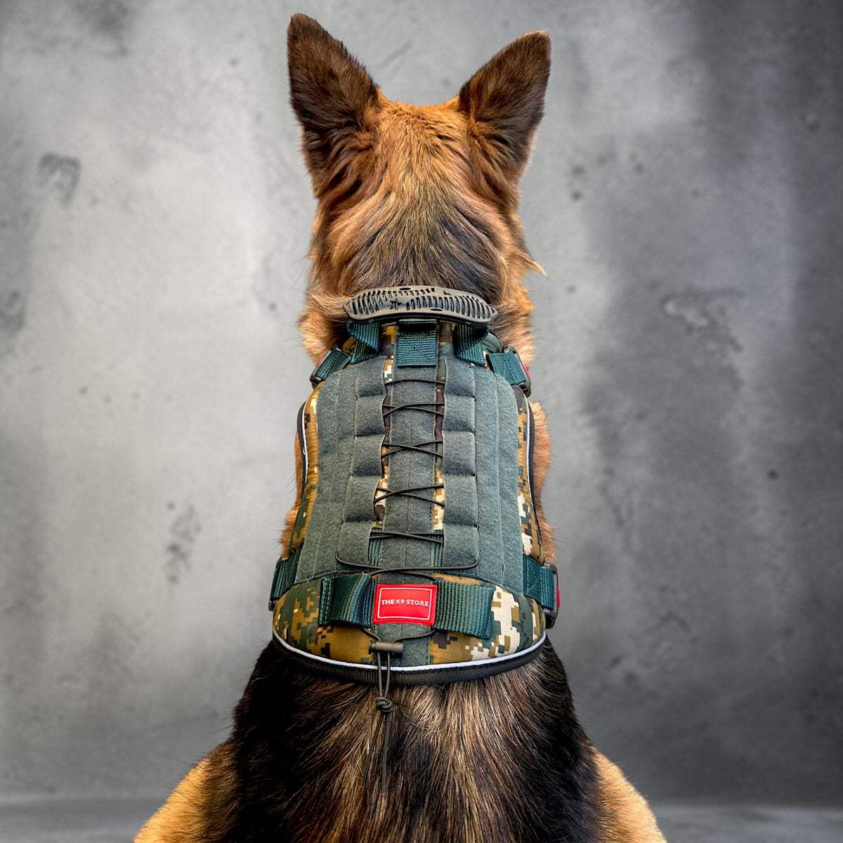 Tactical Dog Harness No Pull | Adjustable Military K9 Vest with Handle, Heavy Duty Pet Harness for Large Medium Dogs, Reflective Training Vest