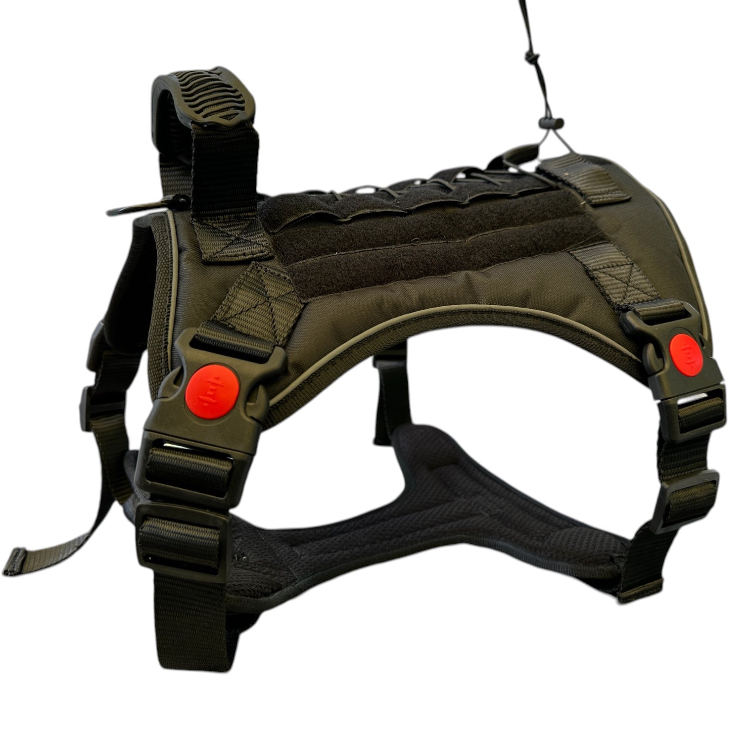K9 Tactical Dog Harness Heavy Duty Adjustable – No Pull Military Style Pet Harness with Handle, MOLLE System & Reflective Straps (S, M, L, XL)