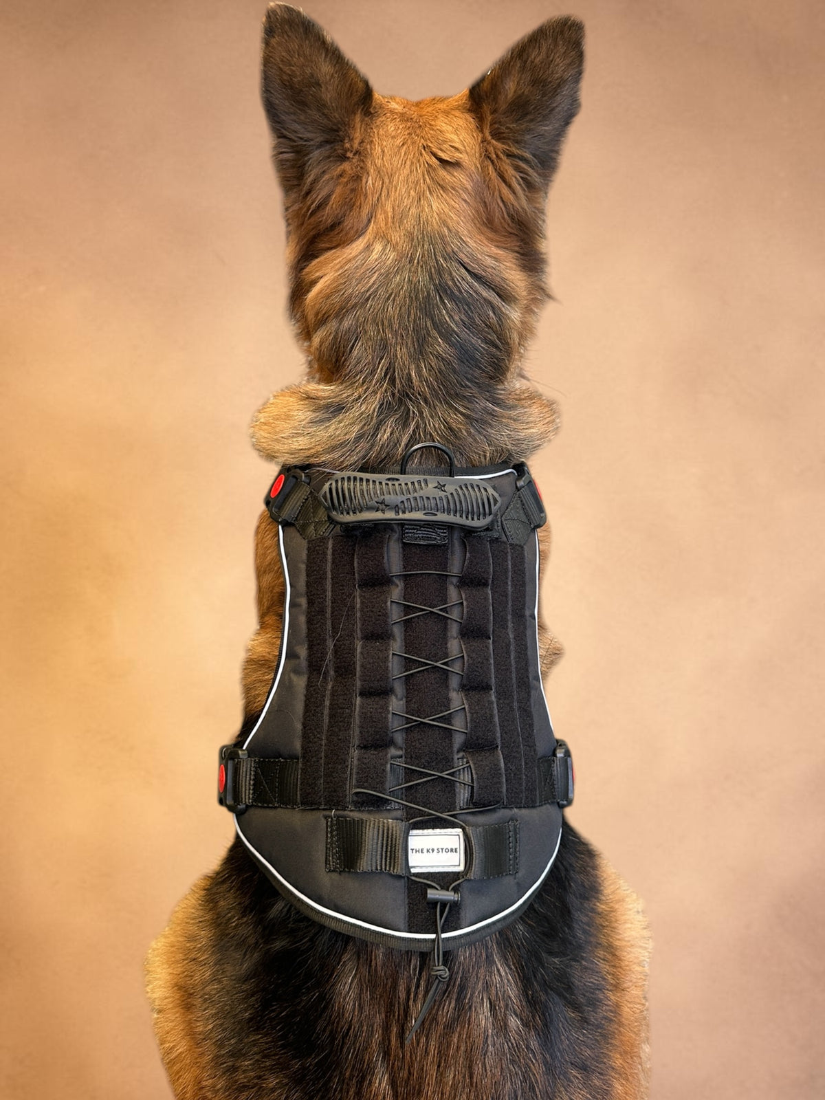 K9 Tactical Dog Harness Heavy Duty Adjustable – No Pull Military Style Pet Harness with Handle, MOLLE System & Reflective Straps (S, M, L, XL)