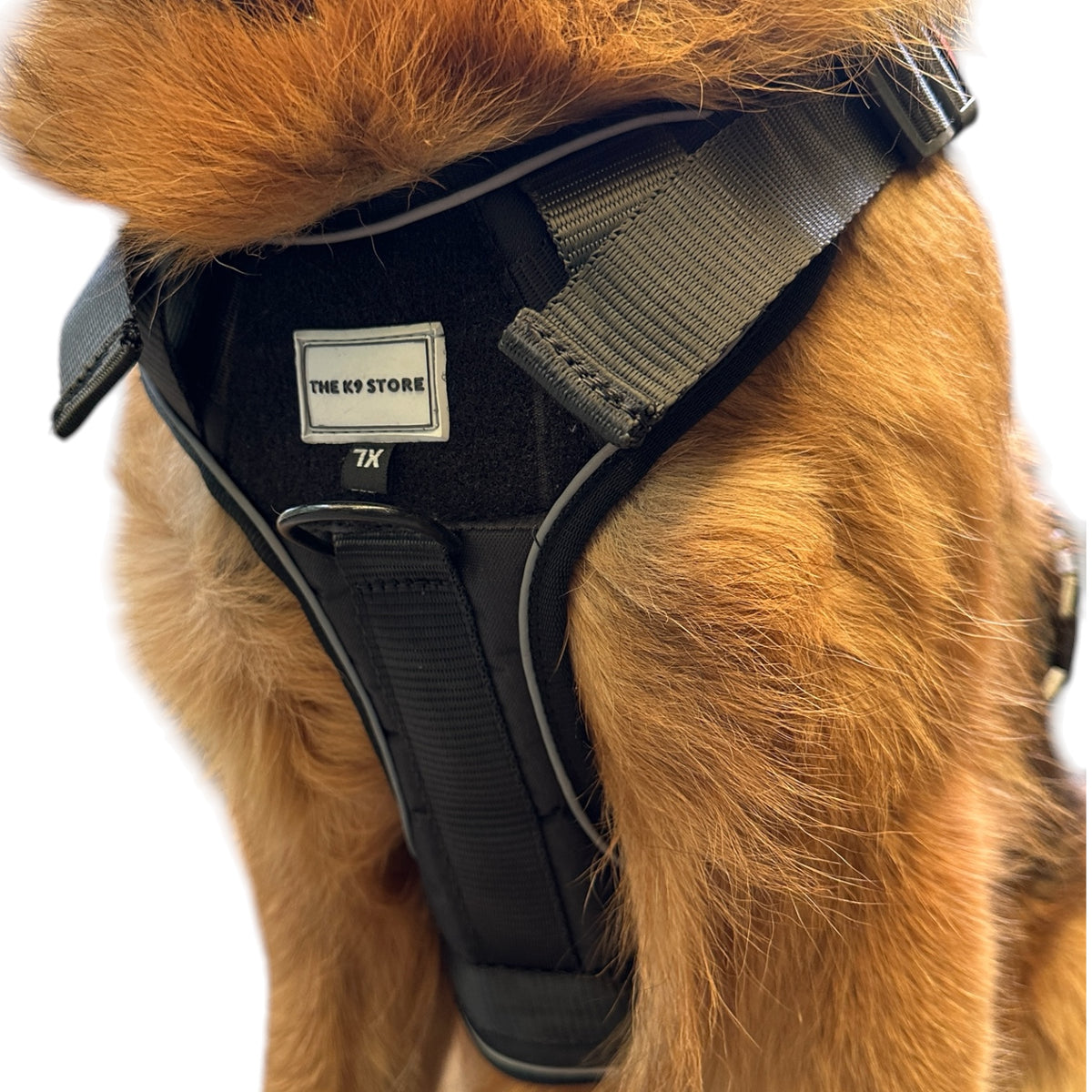K9 Tactical Dog Harness Heavy Duty Adjustable – No Pull Military Style Pet Harness with Handle, MOLLE System & Reflective Straps (S, M, L, XL)
