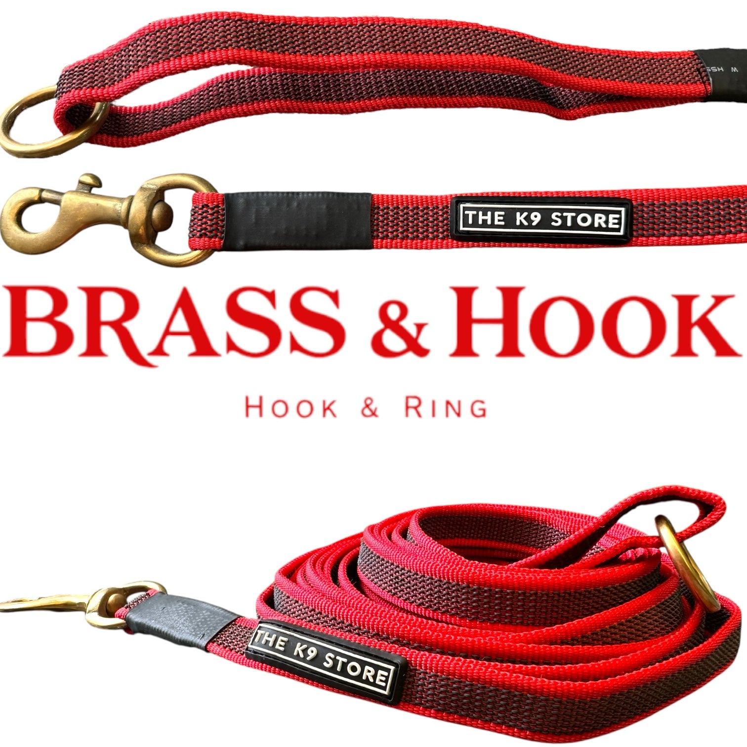 The K9 Store Anti-Slippery Dog Training Leash, Belt for Dogs Walk - World Class Trainers Choice Dog Leash in 5, 10, 15 & 20 Feet Length- Long Leash for Dogs, Dog Leash in 5 Color