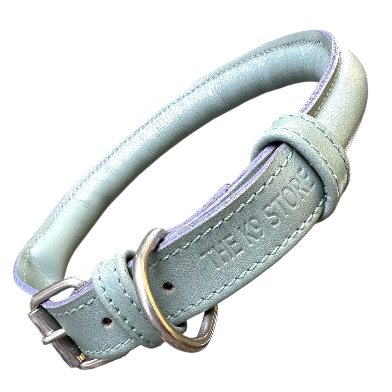 Handmade Rope Design Leather Dog Collar | Heavy Metal Support | Premium K9 Collar (India Only)