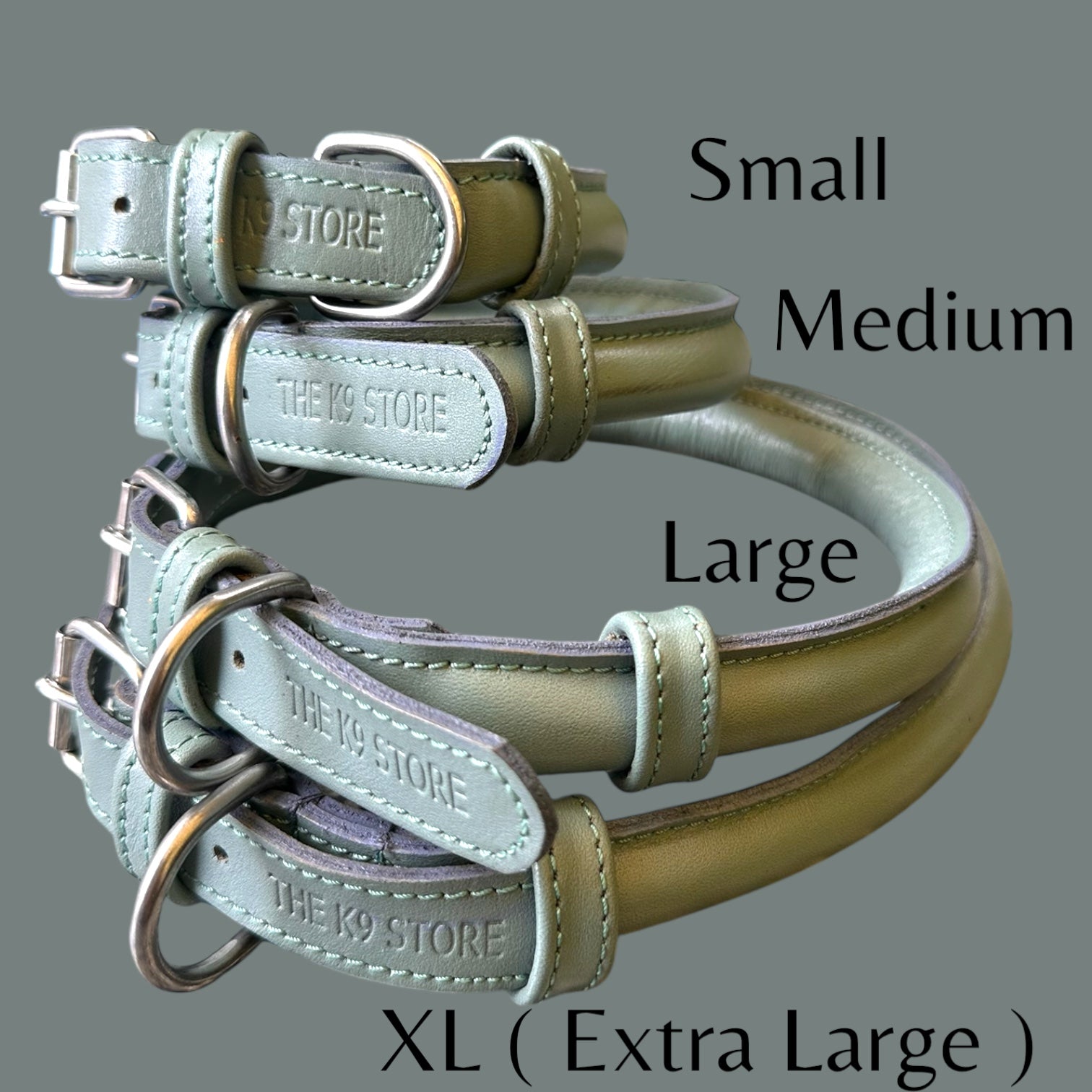 Handmade Rope Design Leather Dog Collar | Heavy Metal Support | Premium K9 Collar (India Only)