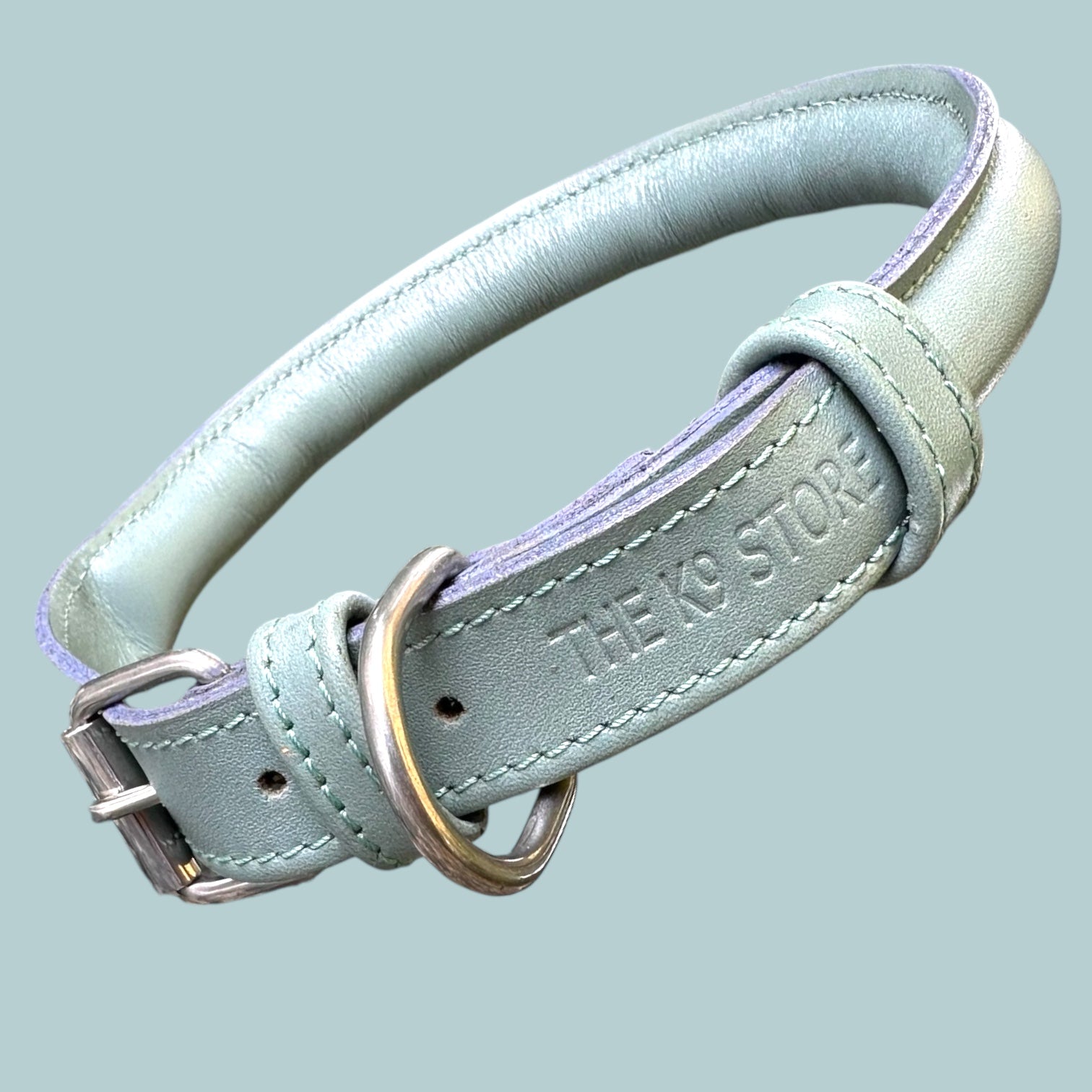 Handmade Rope Design Leather Dog Collar | Heavy Metal Support | Premium K9 Collar (India Only)