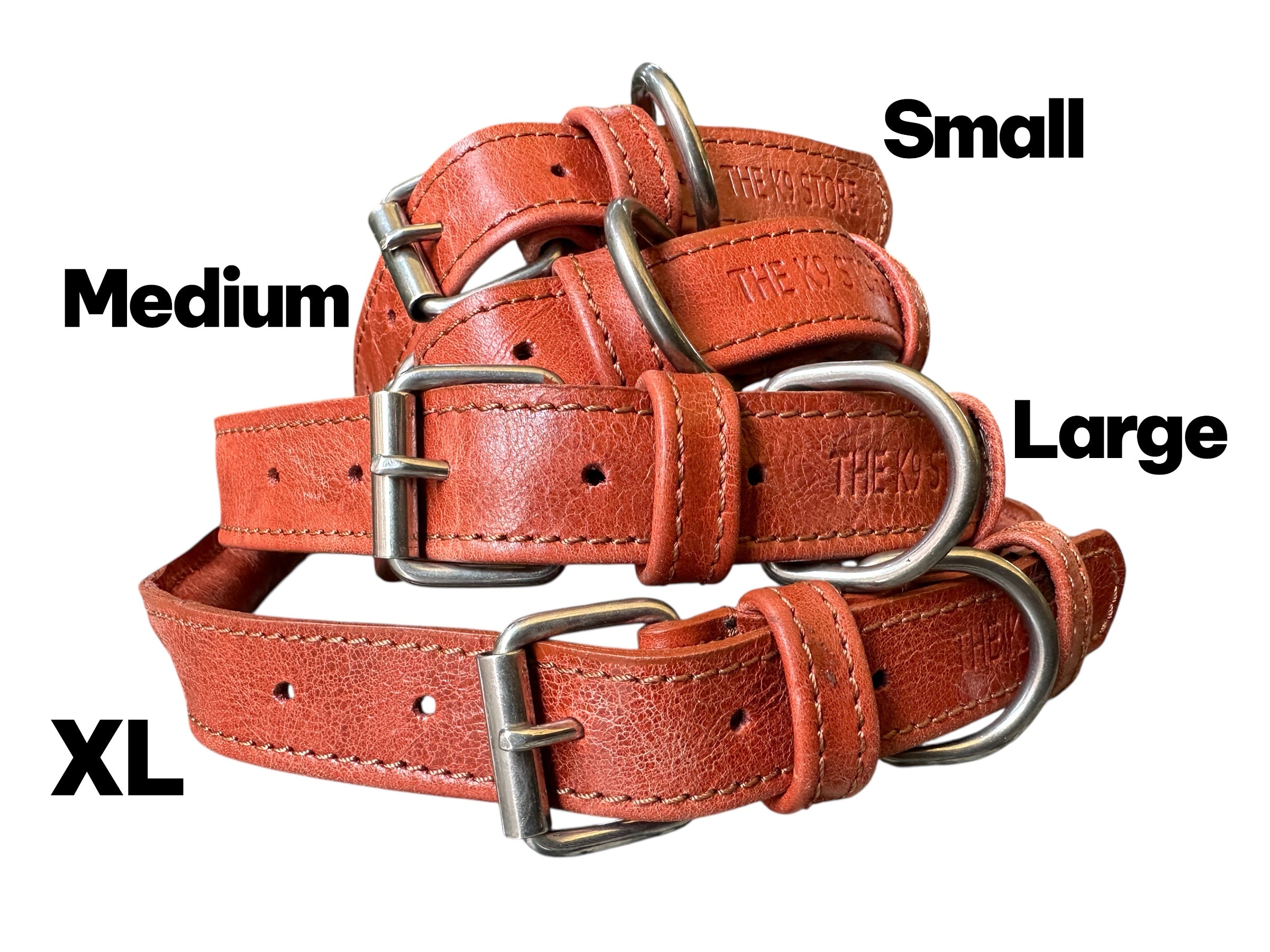 Handmade Rope Design Leather Dog Collar | Heavy Metal Support | Premium K9 Collar (India Only)