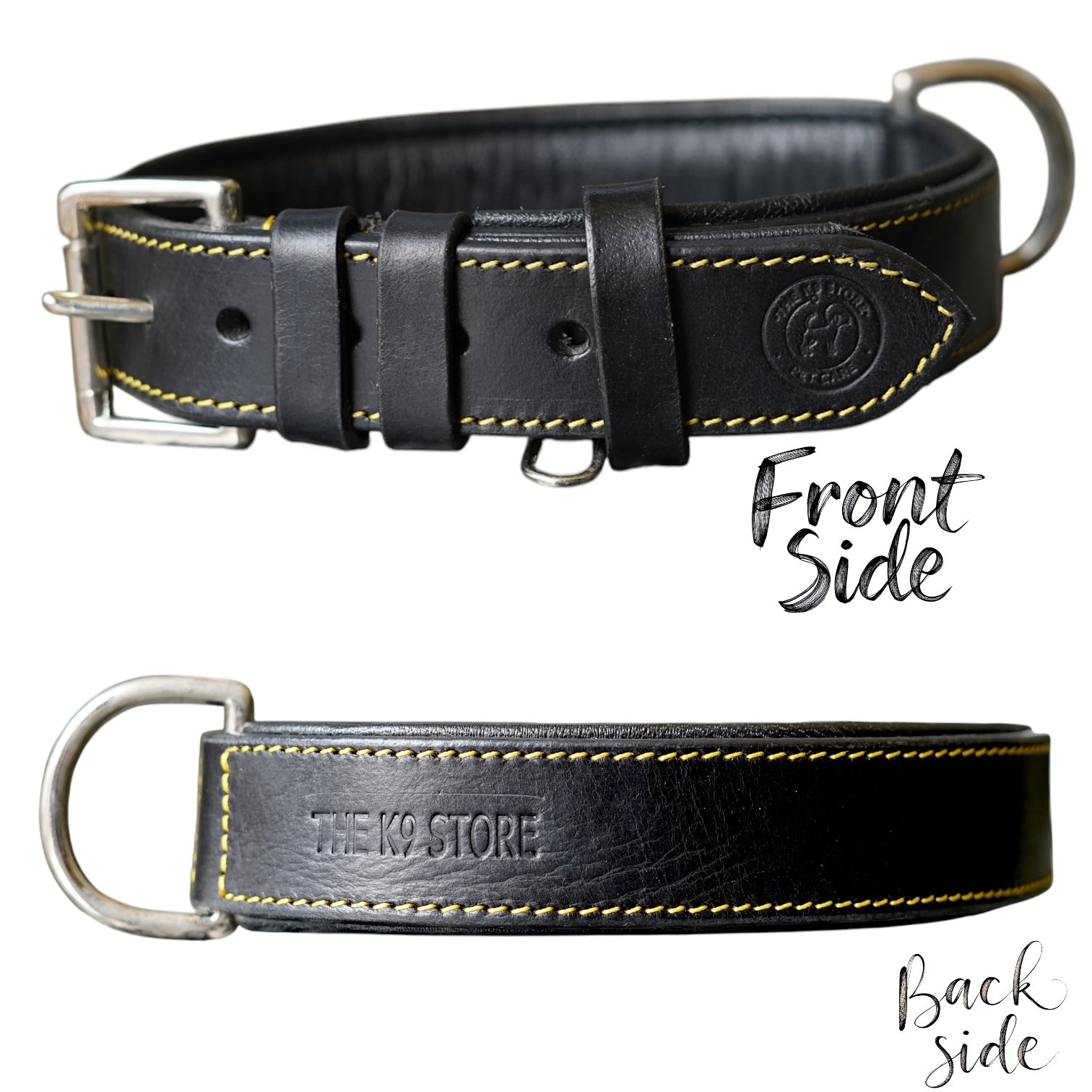 The K9 Store black neck collar for dog