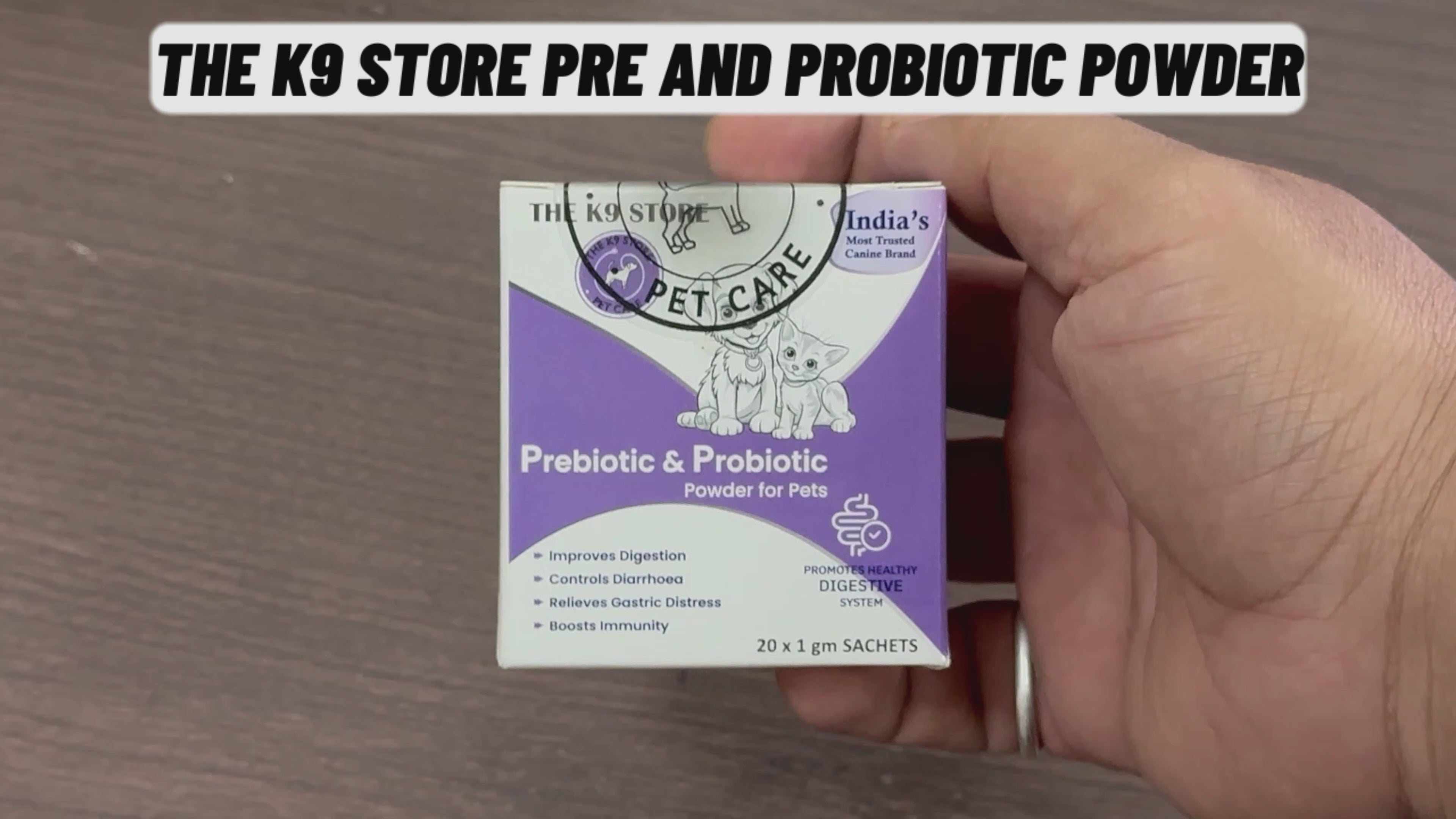 The K9 Store Prebiotics & Probiotics for Dogs & Cats - Gut Health Supplement